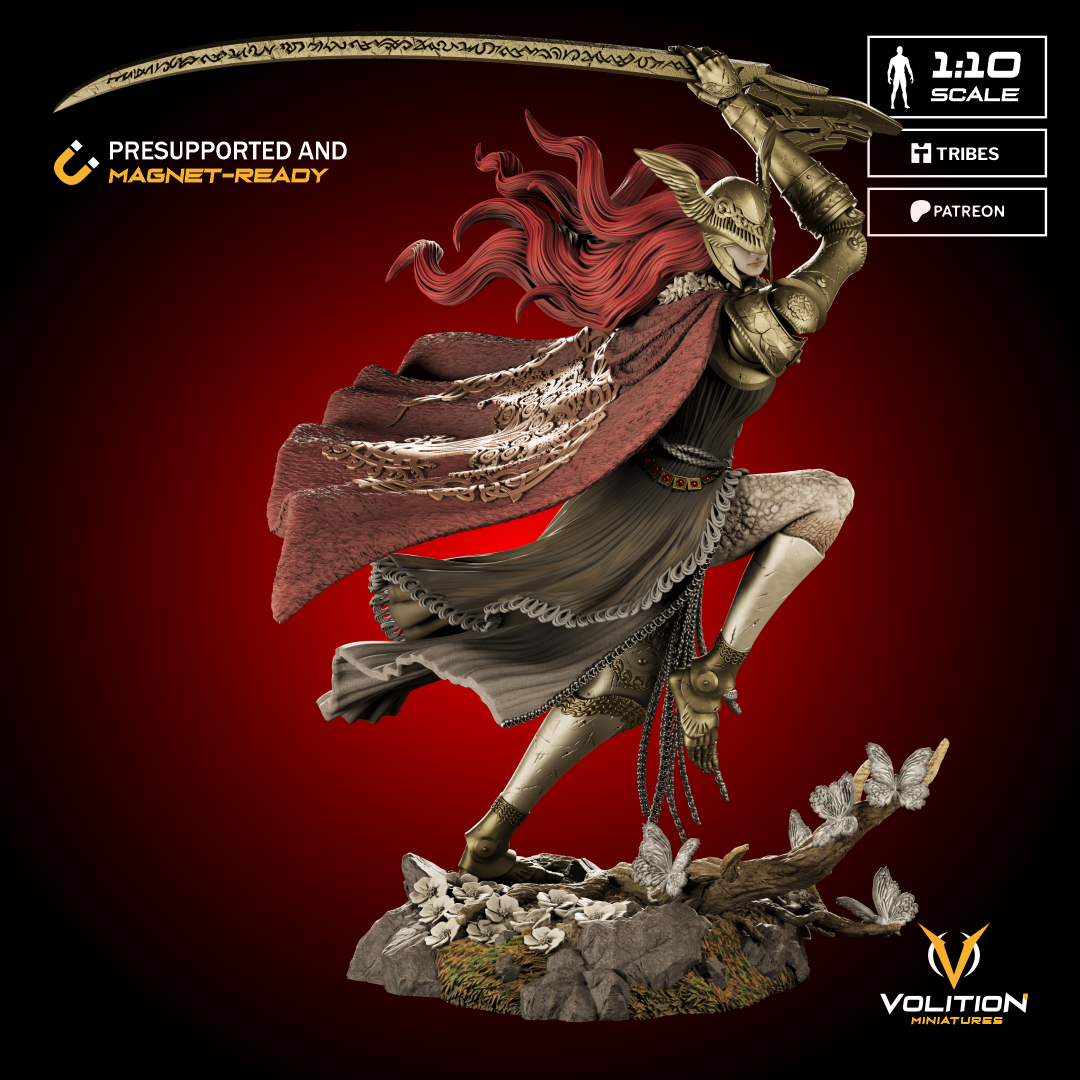 The Blade of Rot | Maximum Detailed 12K 3D printed figure