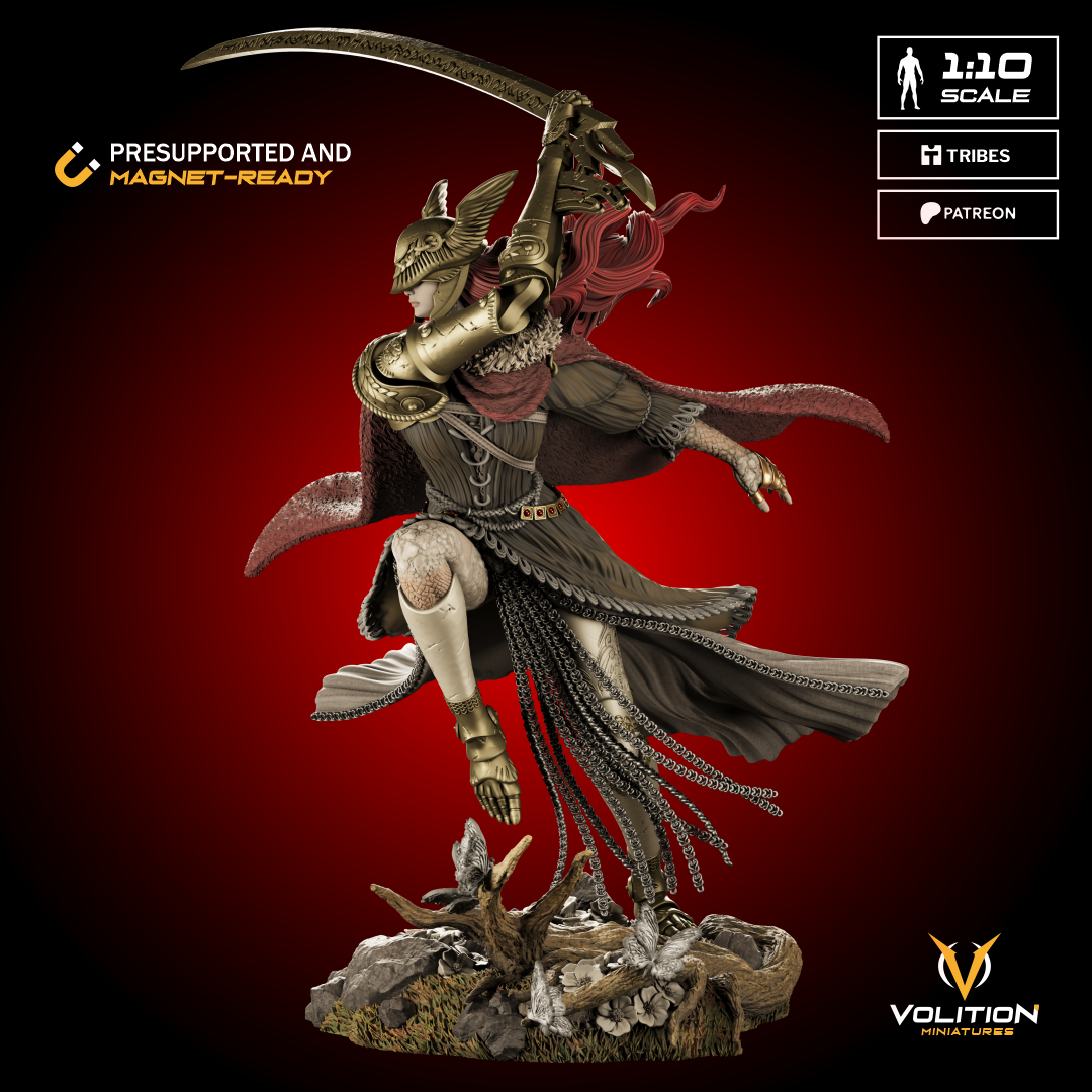 The Blade of Rot | Maximum Detailed 12K 3D printed figure