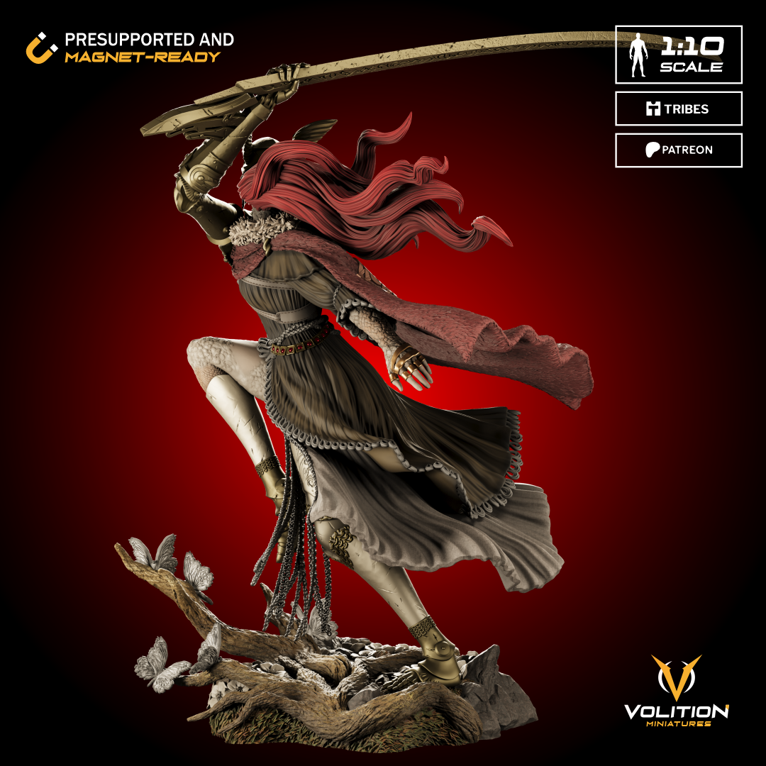 The Blade of Rot | Maximum Detailed 12K 3D printed figure