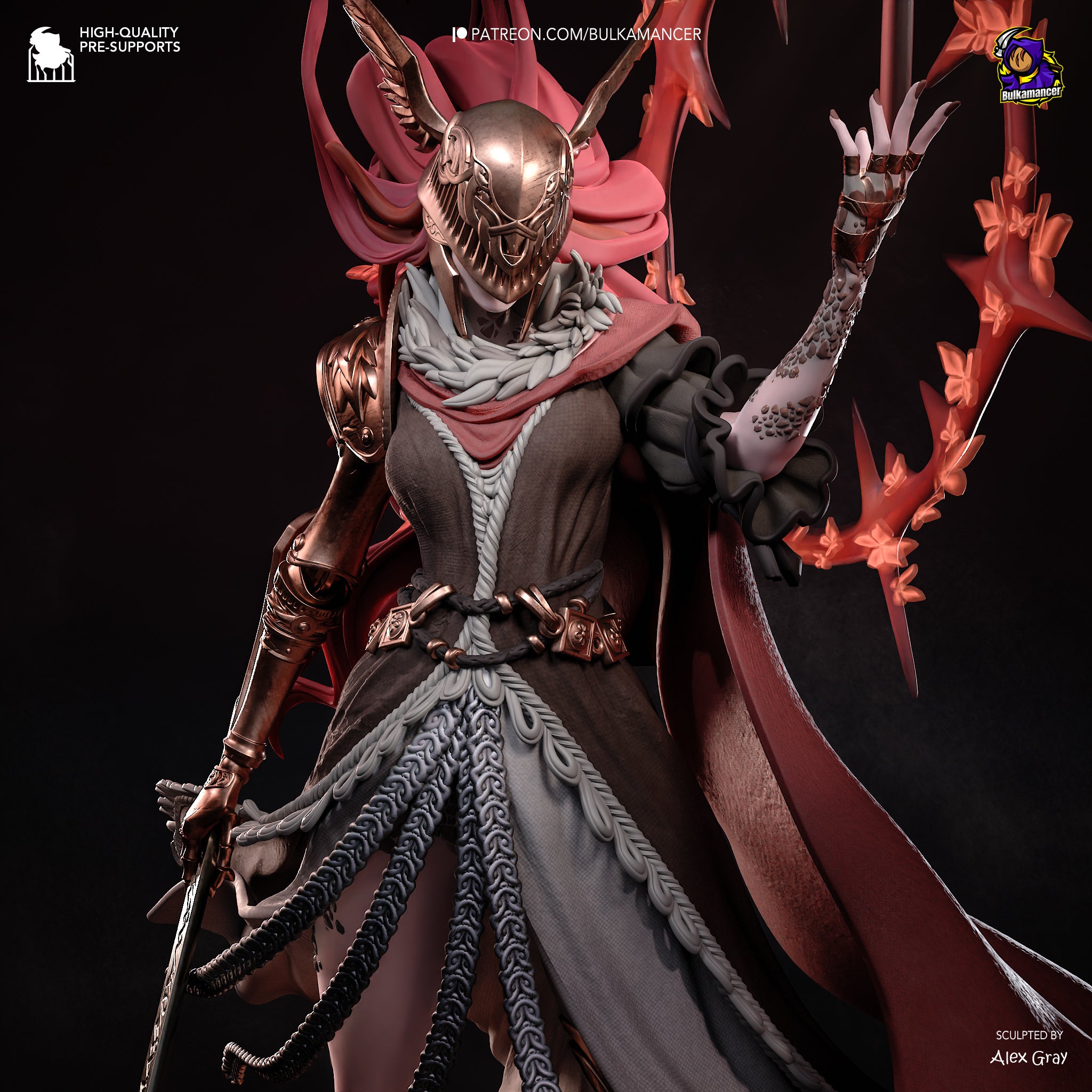 The Undefeated | Maximum Detailed 12K 3D printed figure