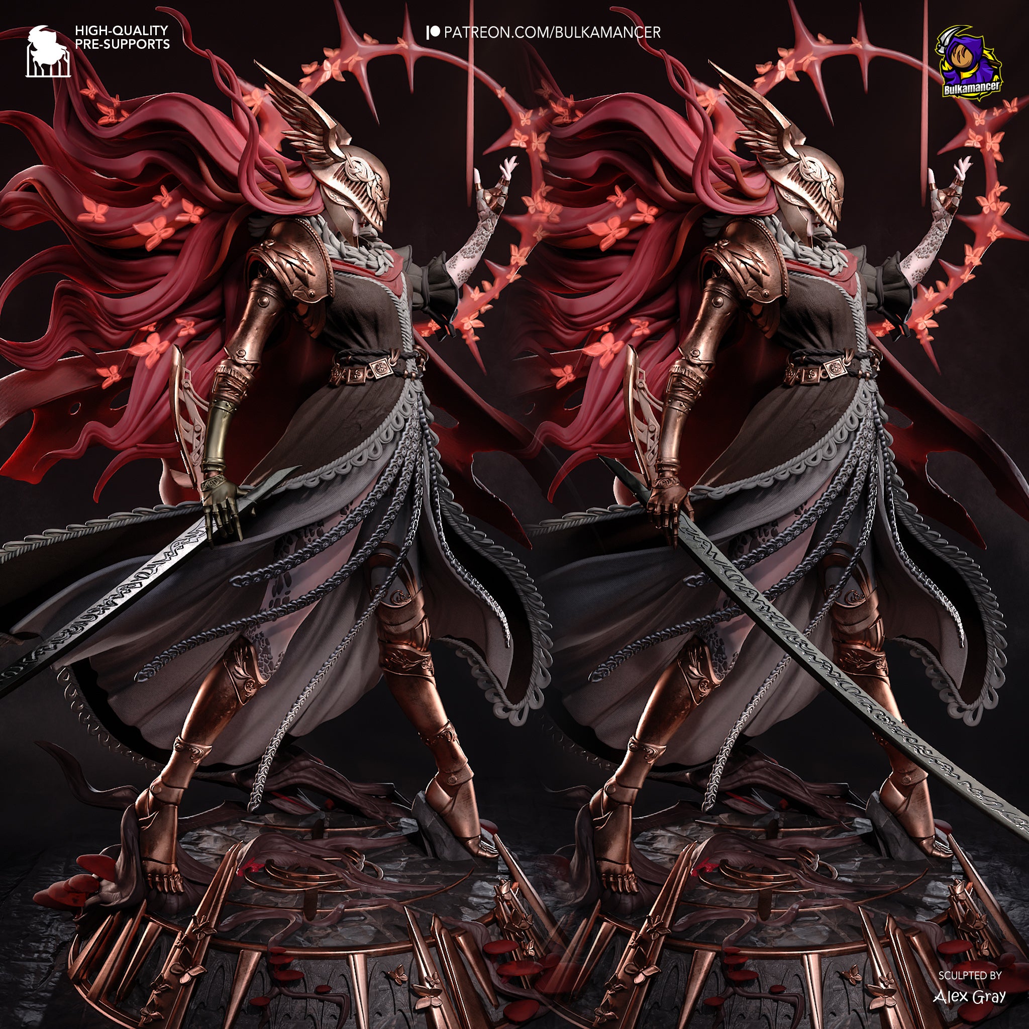 The Undefeated | Maximum Detailed 12K 3D printed figure