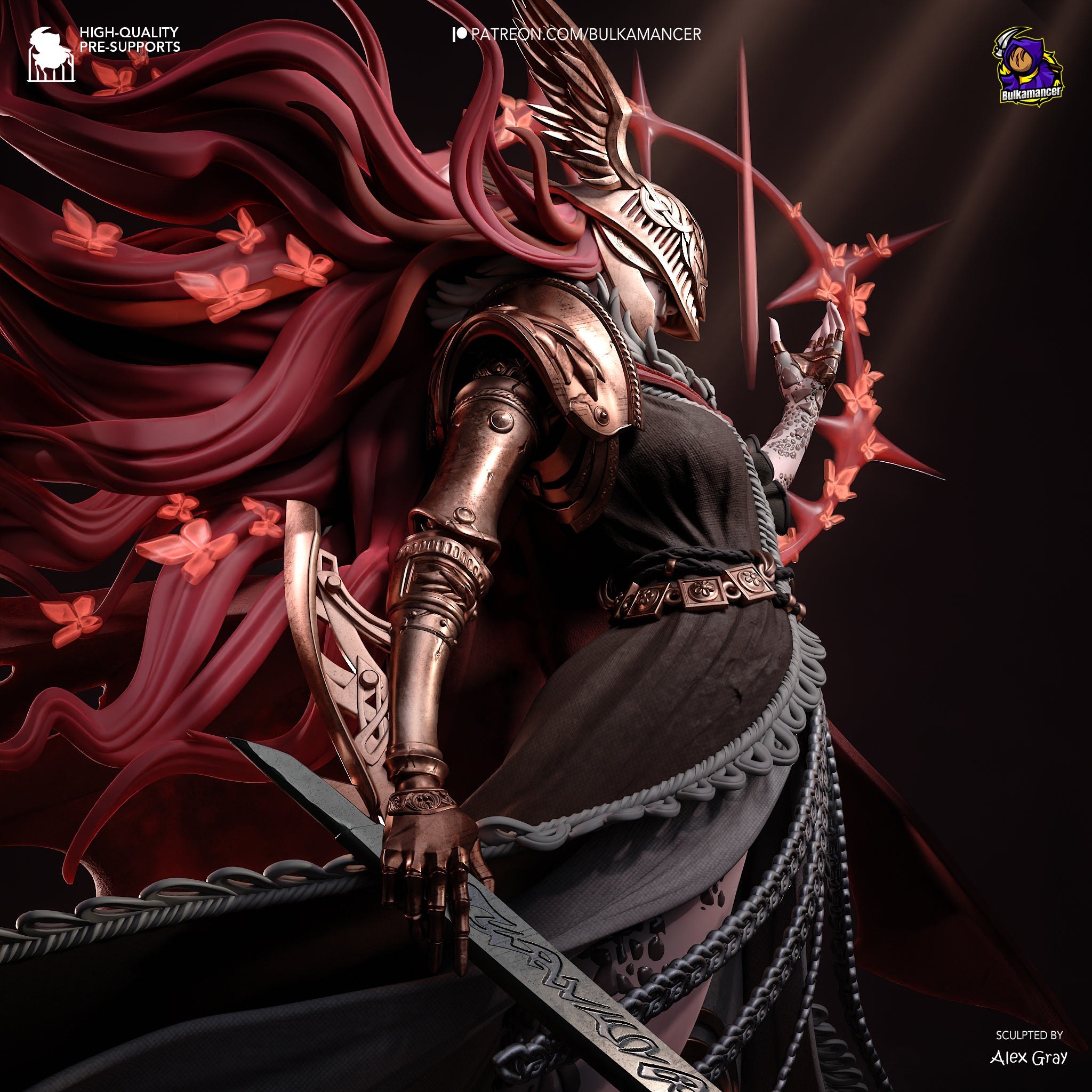 The Undefeated | Maximum Detailed 12K 3D printed figure