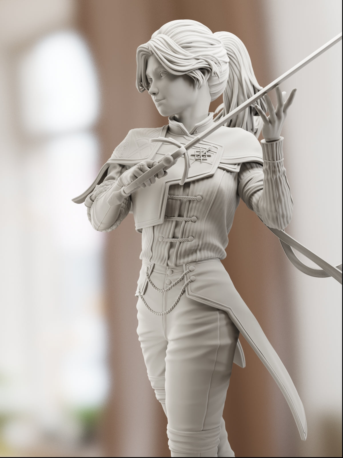 The Last Number | Maximum Detailed 12K 3D printed figure