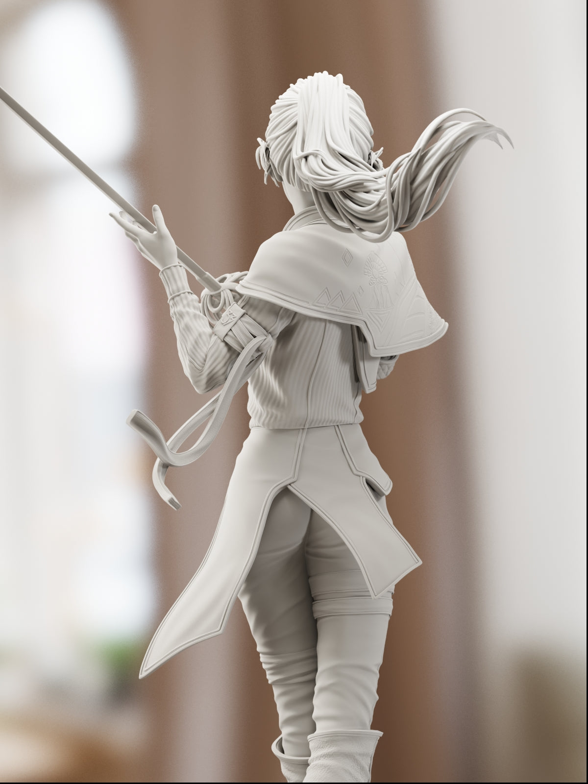 The Last Number | Maximum Detailed 12K 3D printed figure