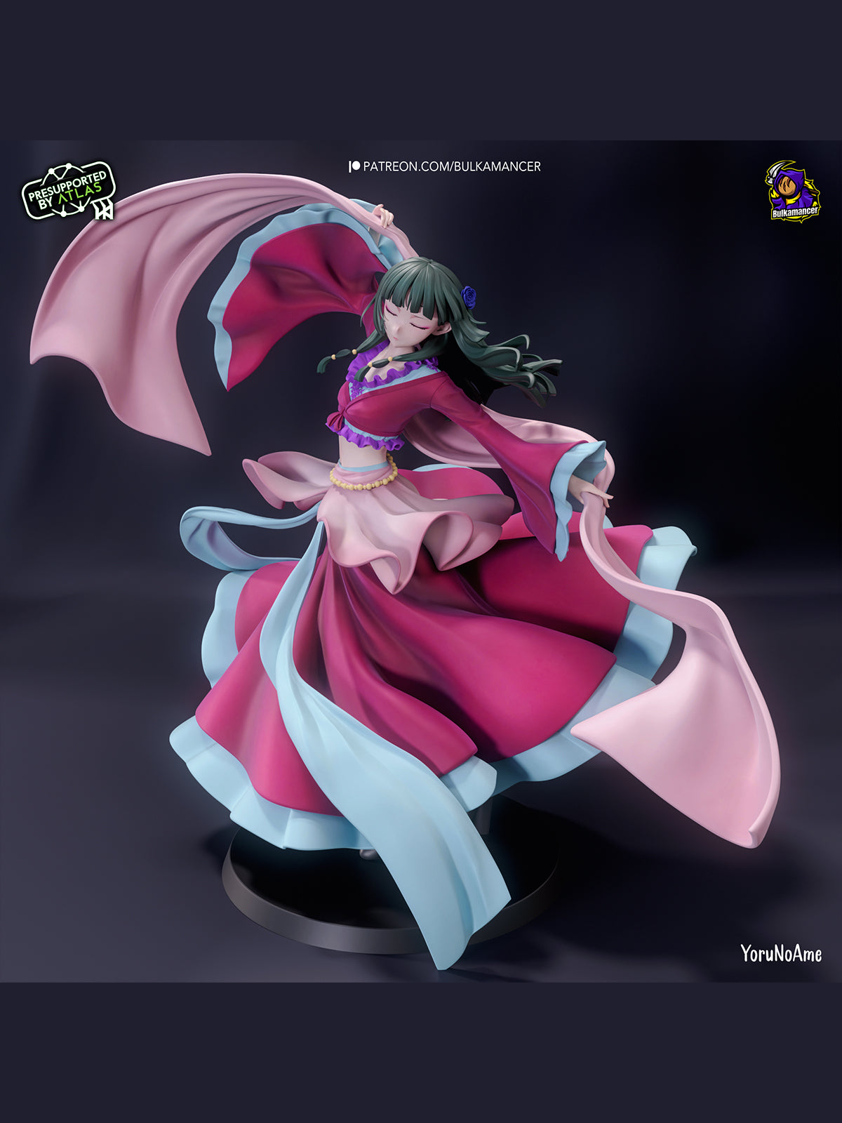 The Dancing Healer | Maximum Detailed 12K 3D printed figure