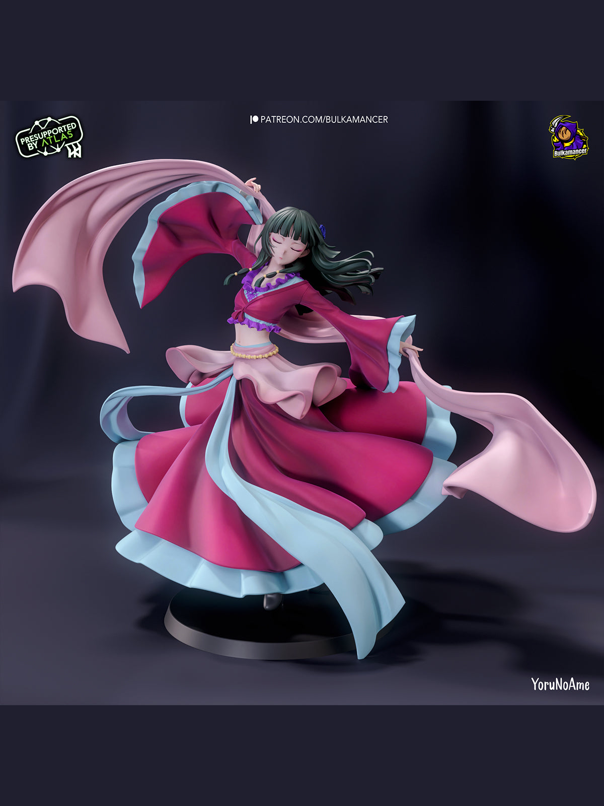 The Dancing Healer | Maximum Detailed 12K 3D printed figure