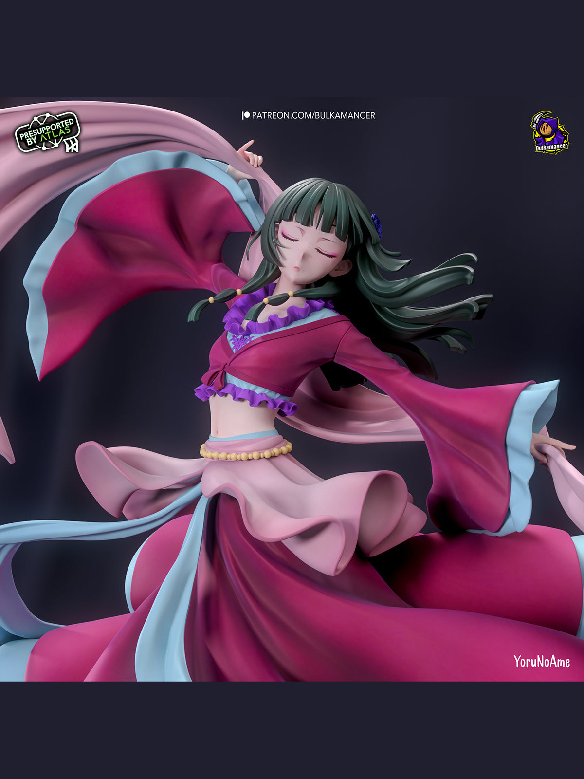 The Dancing Healer | Maximum Detailed 12K 3D printed figure