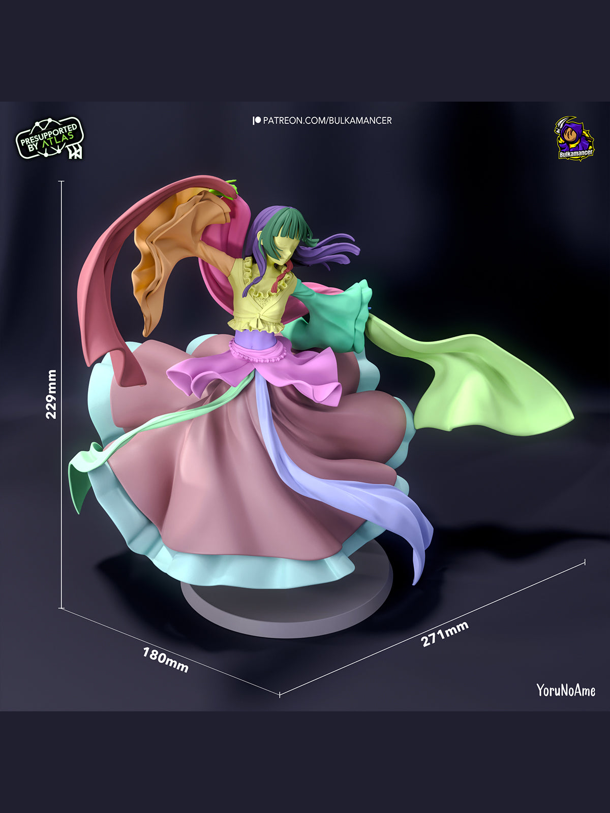 The Dancing Healer | Maximum Detailed 12K 3D printed figure