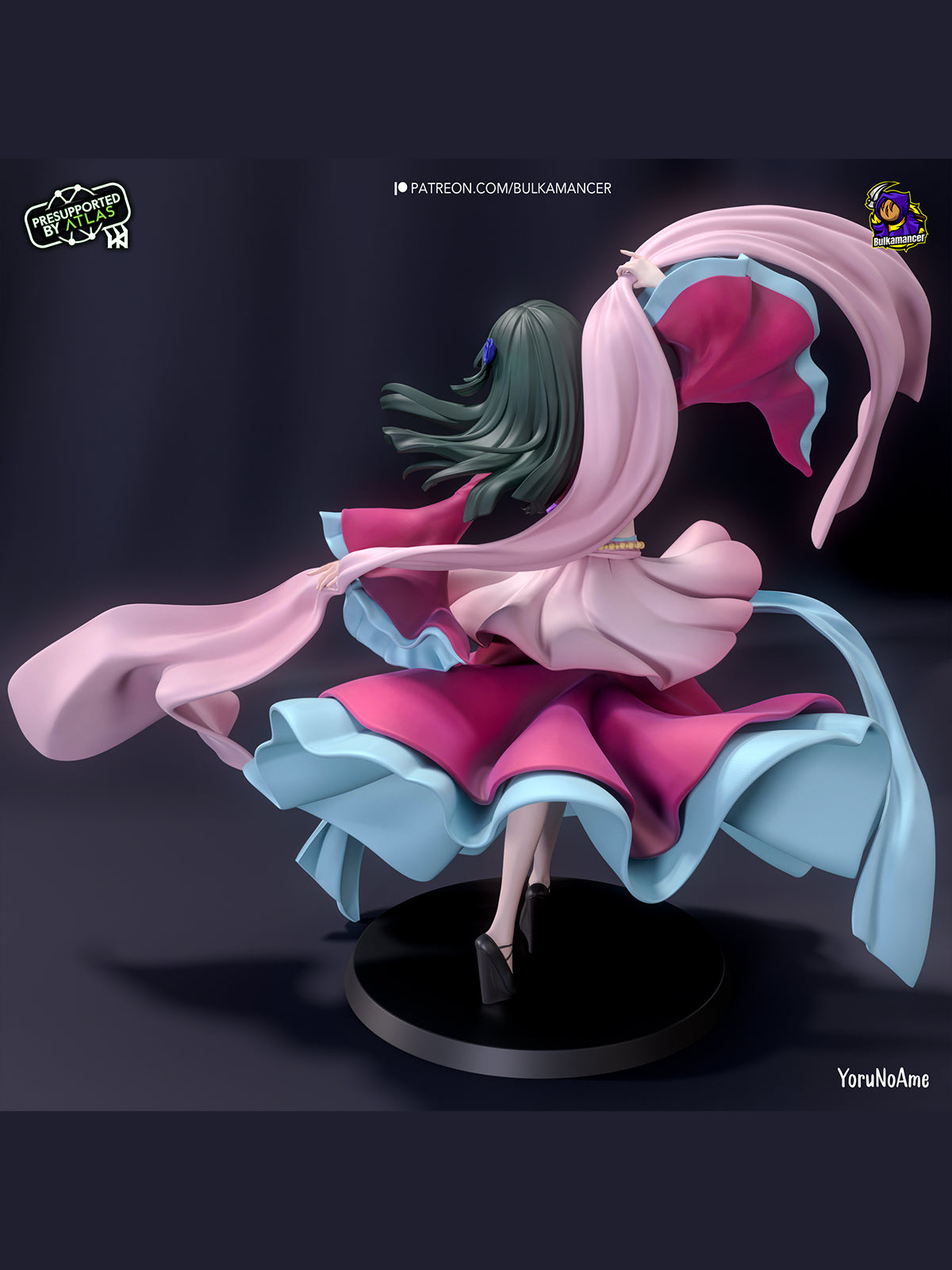 The Dancing Healer | Maximum Detailed 12K 3D printed figure