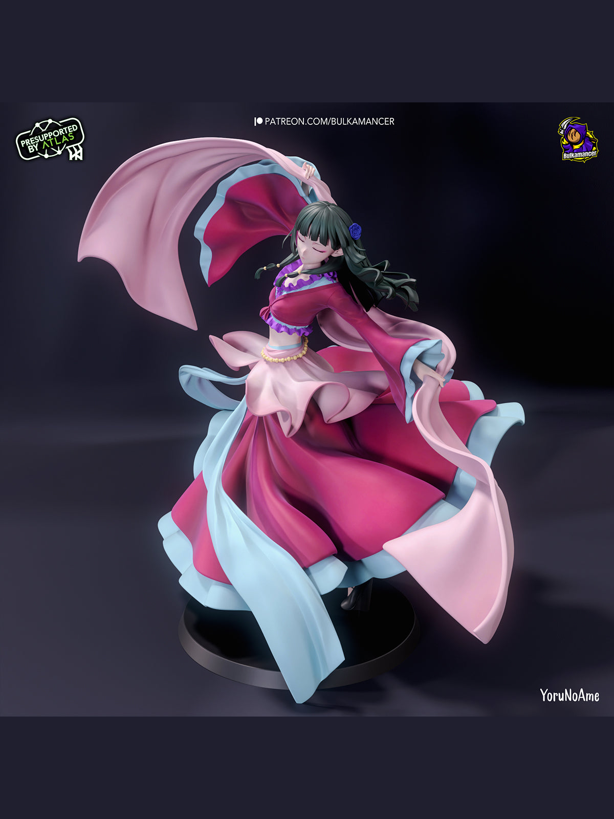 The Dancing Healer | Maximum Detailed 12K 3D printed figure