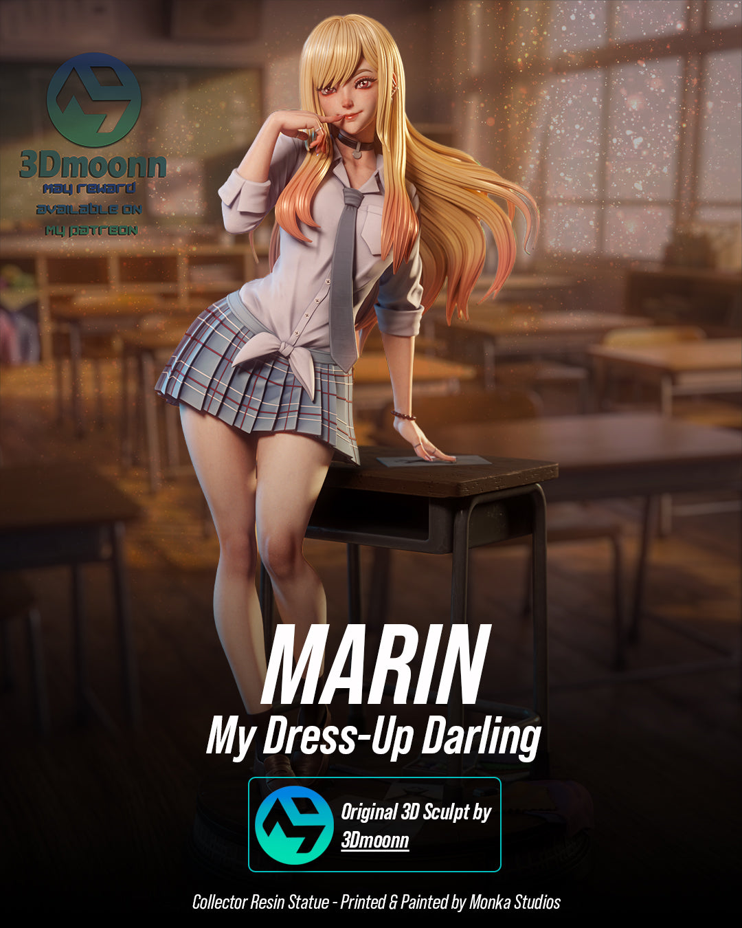 The Cosplay Queen Statue