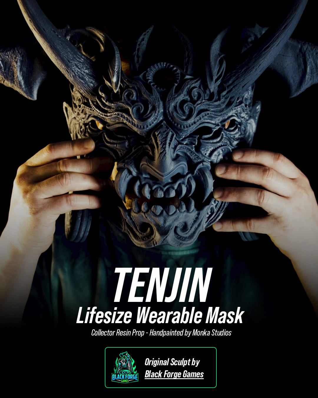 Tenjin Mask - Lifesize Wearable Mask