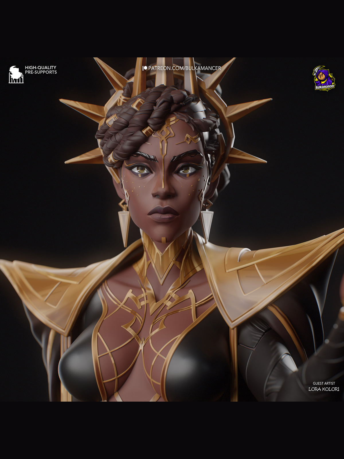 The Visionary | Maximum Detailed 12K 3D printed figure