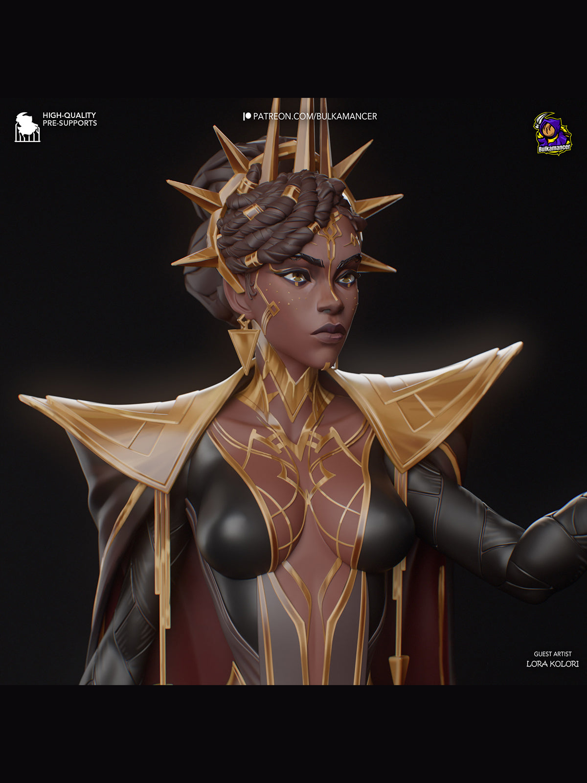 The Visionary | Maximum Detailed 12K 3D printed figure