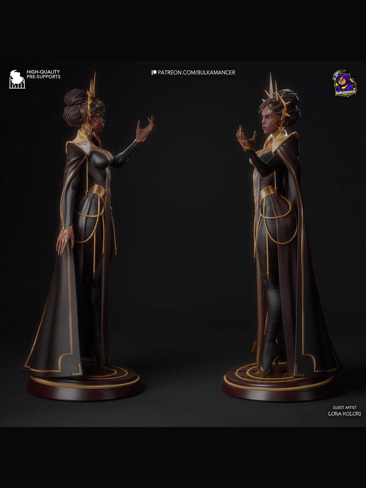 The Visionary | Maximum Detailed 12K 3D printed figure