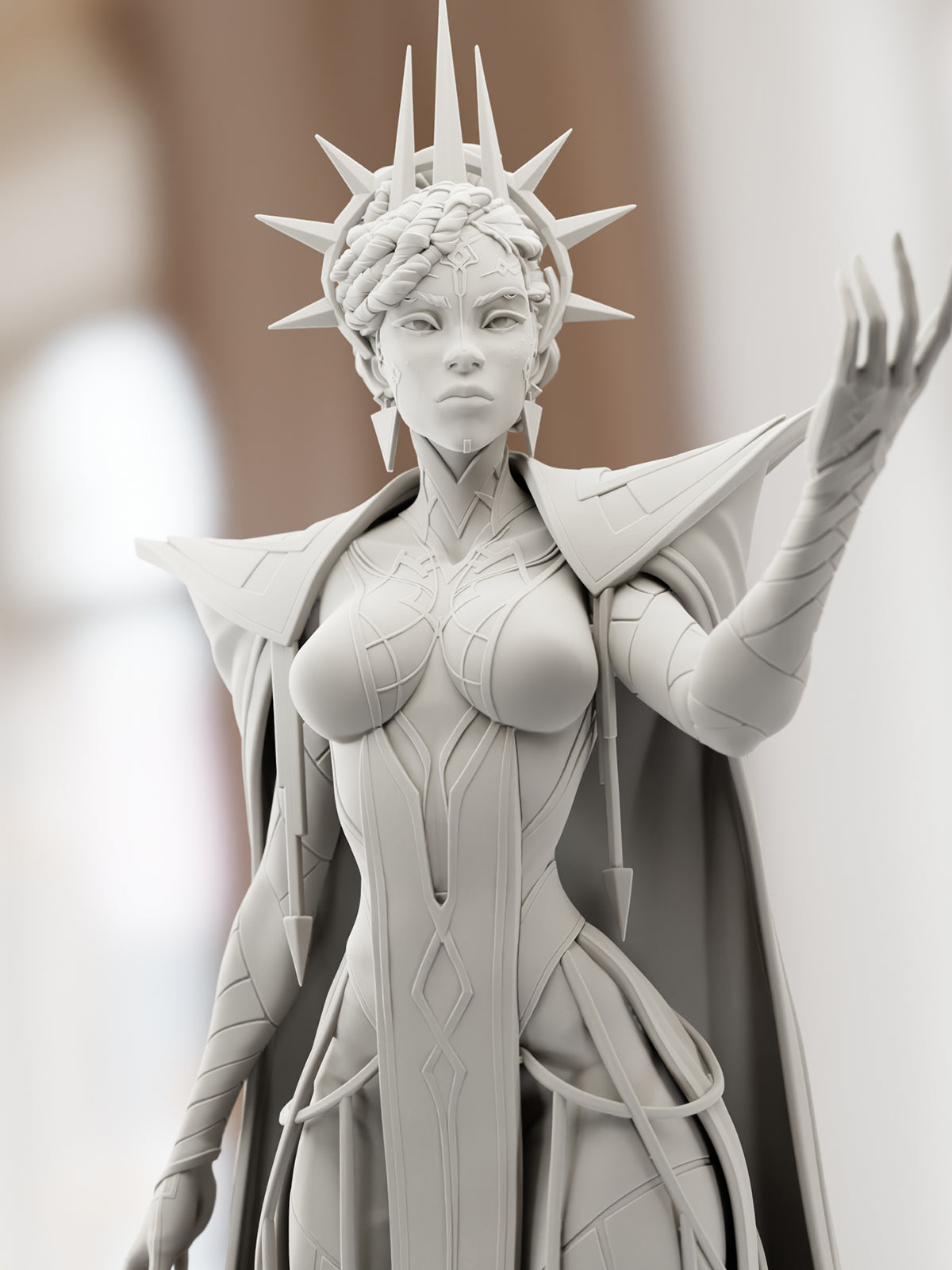 The Visionary | Maximum Detailed 12K 3D printed figure