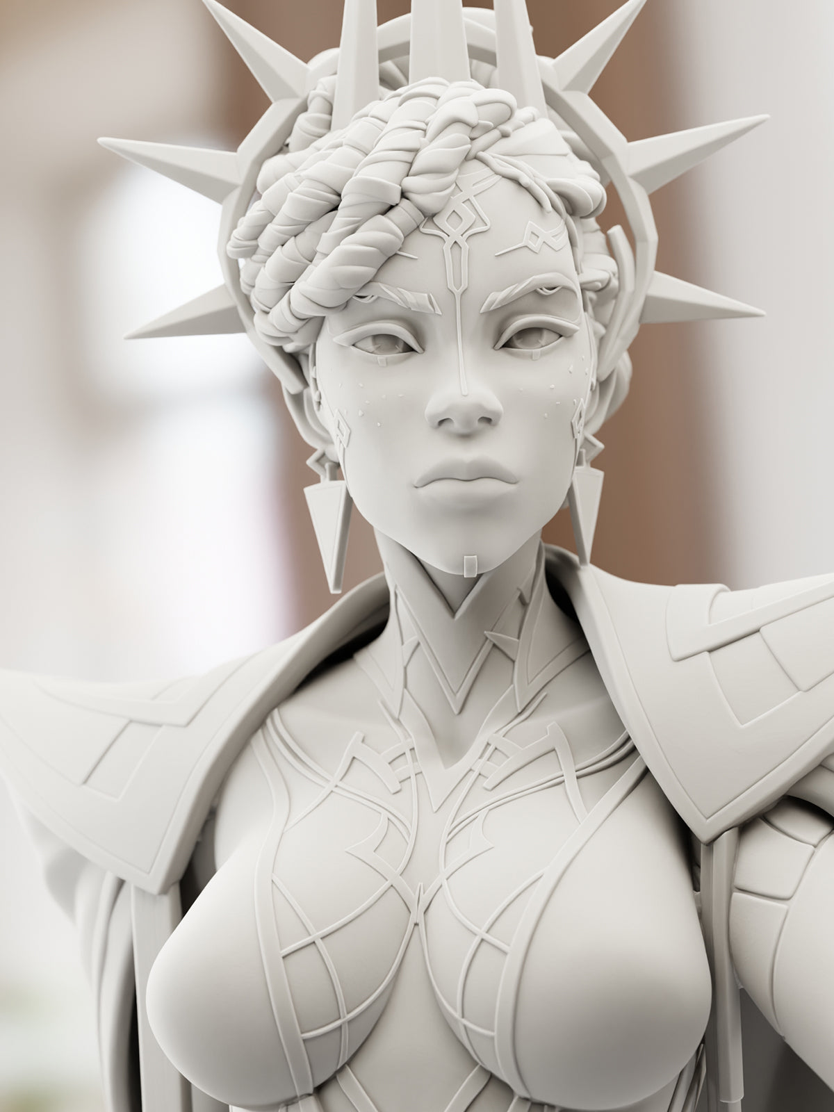 The Visionary | Maximum Detailed 12K 3D printed figure