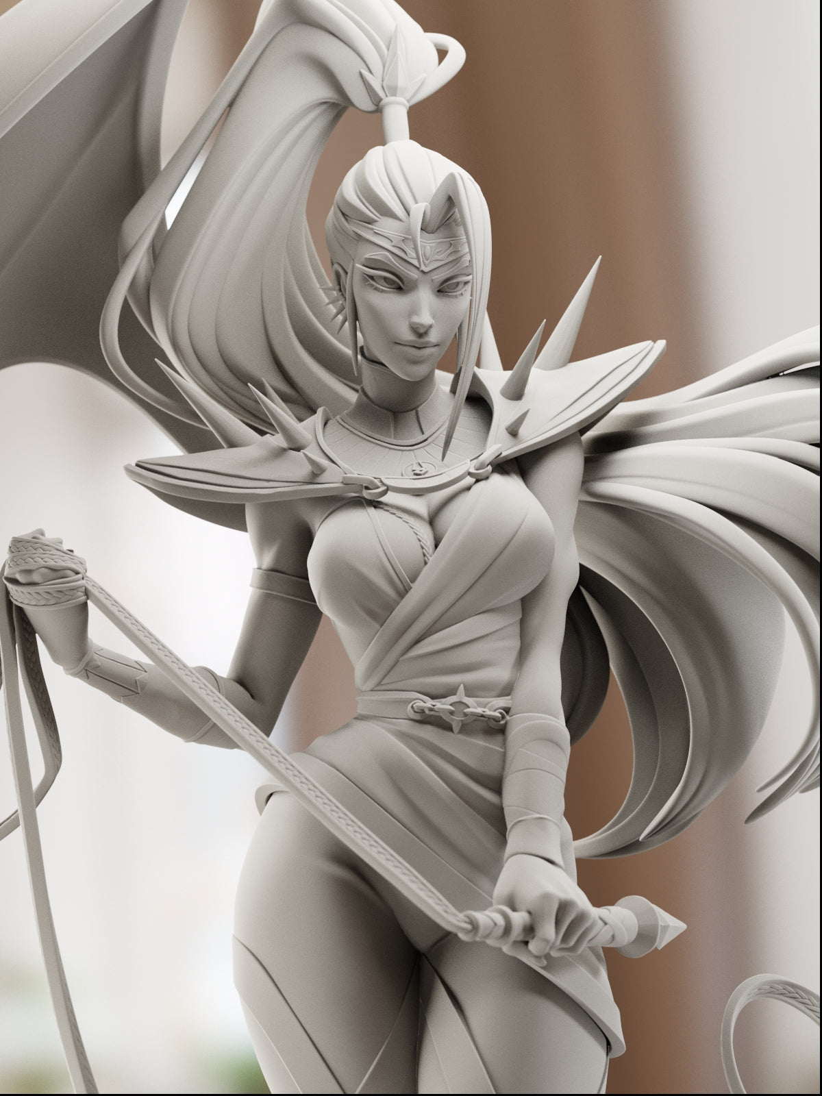 The First Fury | Maximum Detailed 12K 3D printed figure