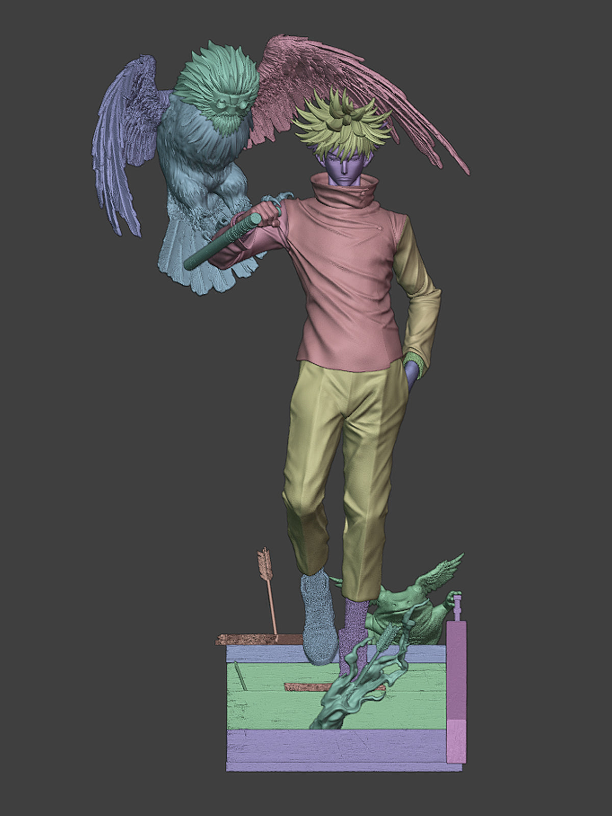 The Ten Shadows | Maximum Detailed 12K 3D printed figure