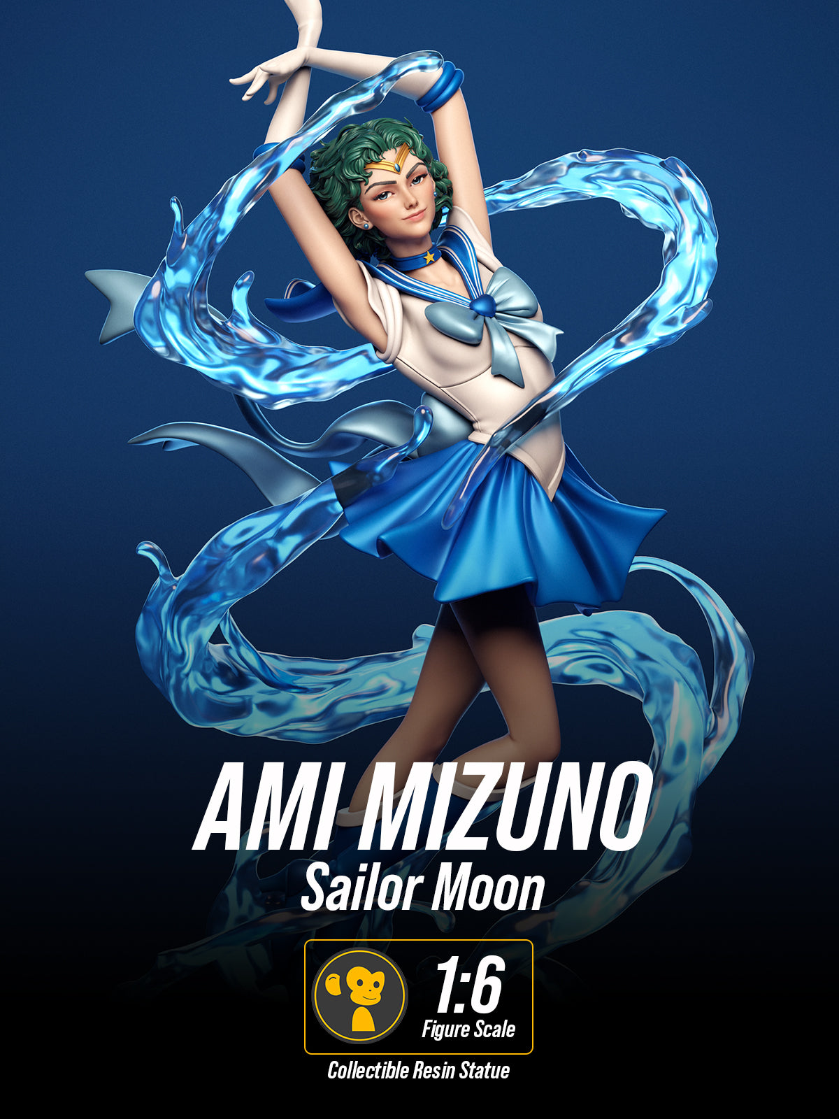 The Icebound Scholar | Maximum Detailed 12K 3D printed figure