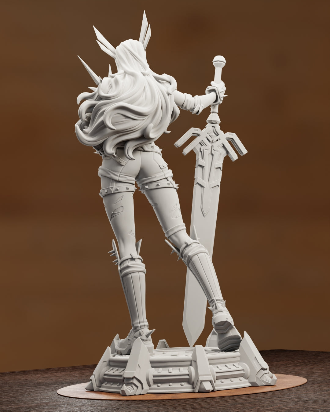 The Dark Ruler | Maximum Detailed 12K 3D printed figure