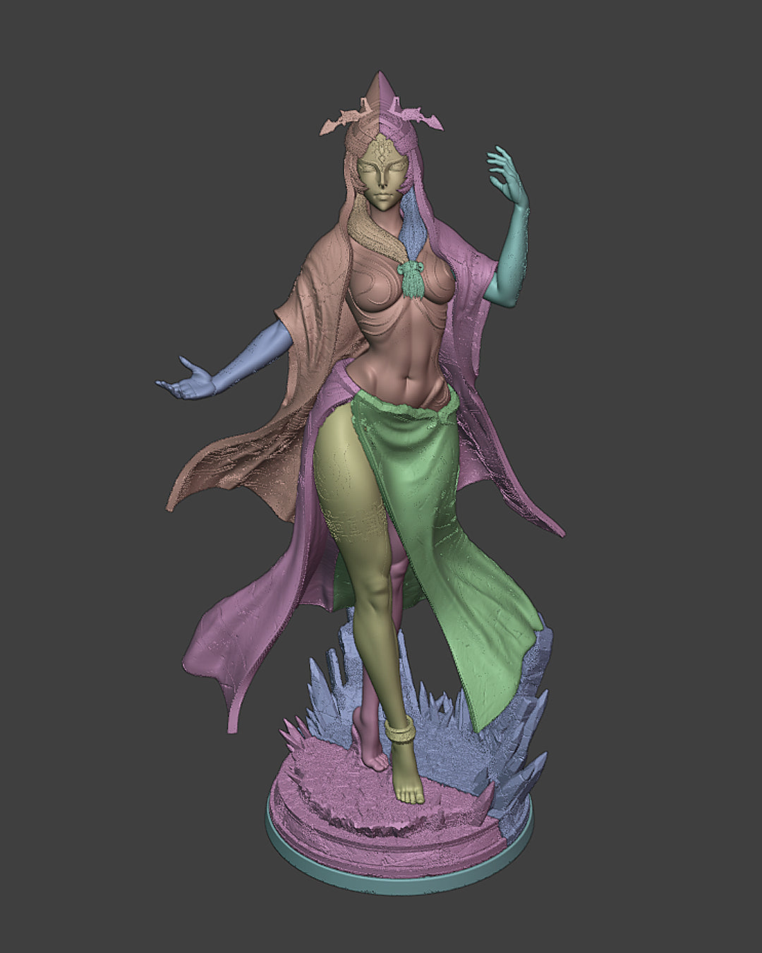 The Twilight Queen | Maximum Detailed 12K 3D printed figure