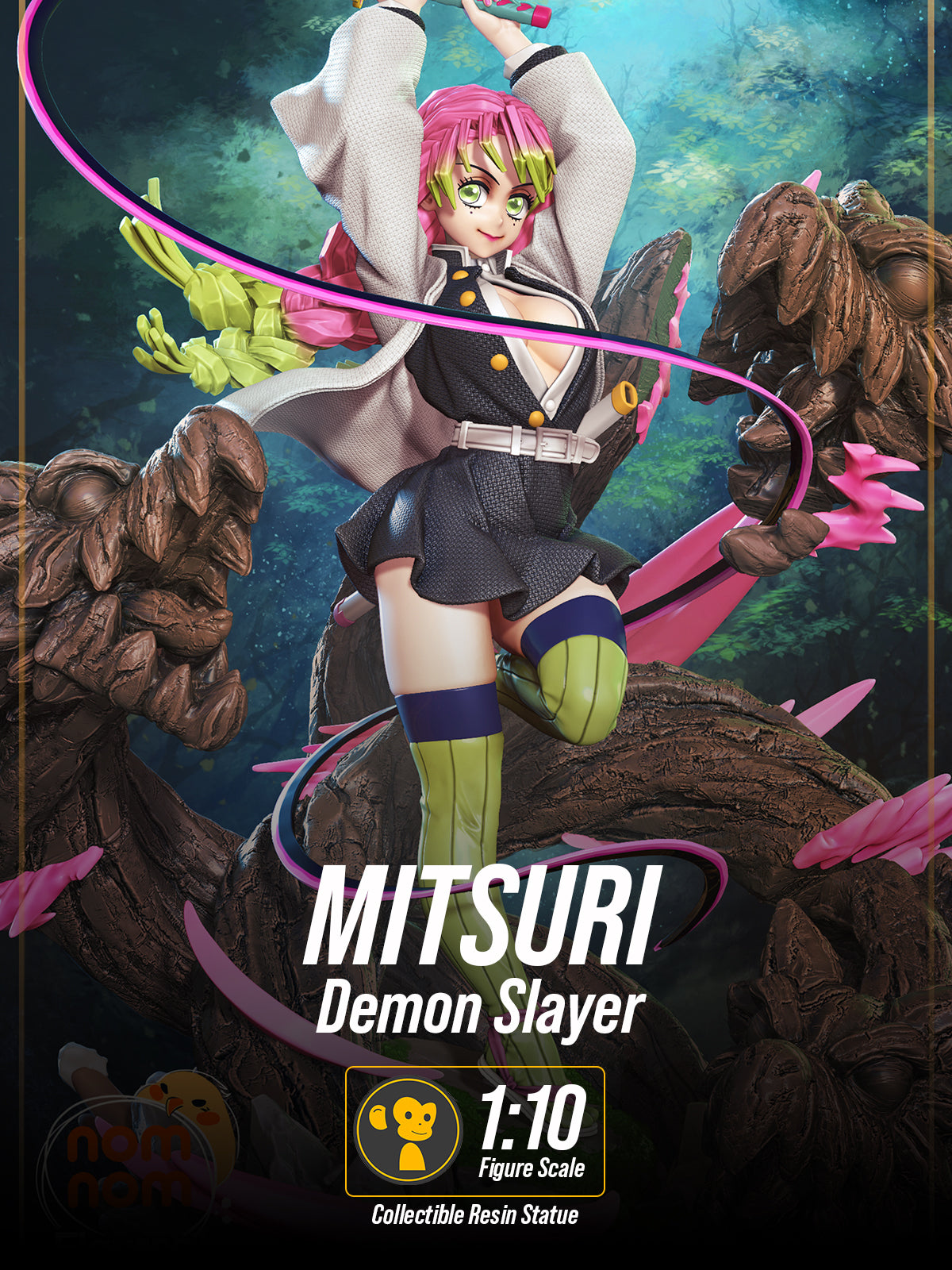 The Love Hashira | Maximum Detailed 12K 3D printed figure