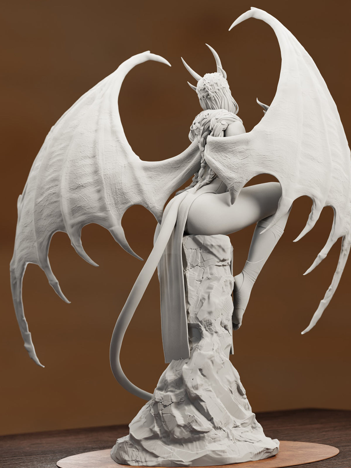 Tempting Mizora - Baldur's Gate 3 | Maximum Detailed 12K 3D printed figure