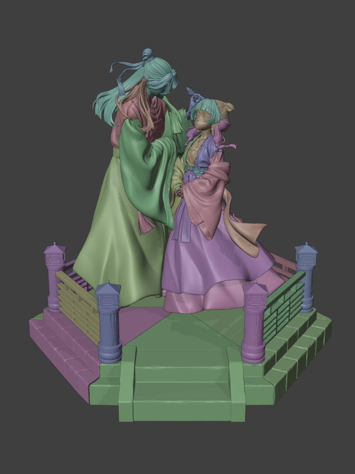 The Imperial Duo | Maximum Detailed 12K 3D printed figure