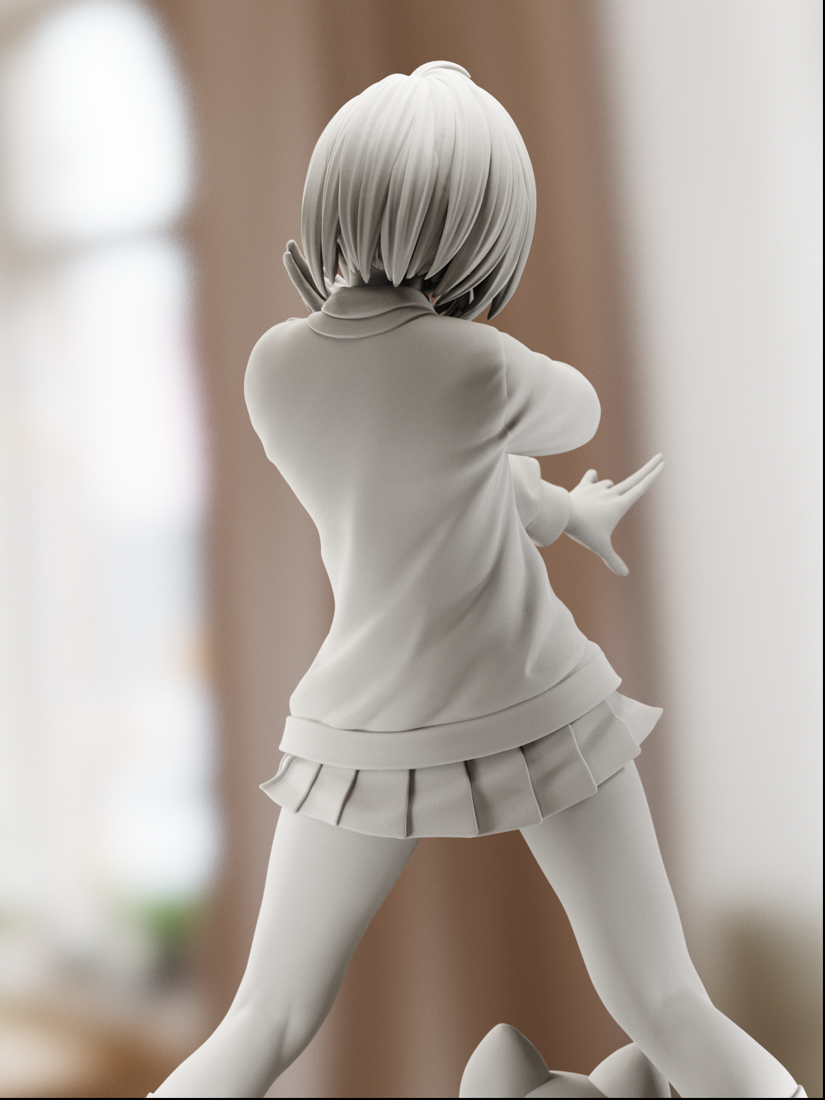 The Spirit Fighter | Maximum Detailed 12K 3D printed figure