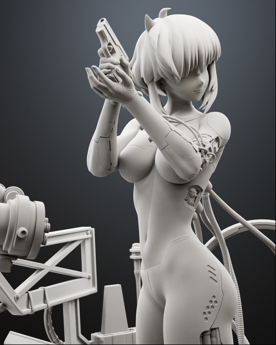 Major Kusanagi Statue
