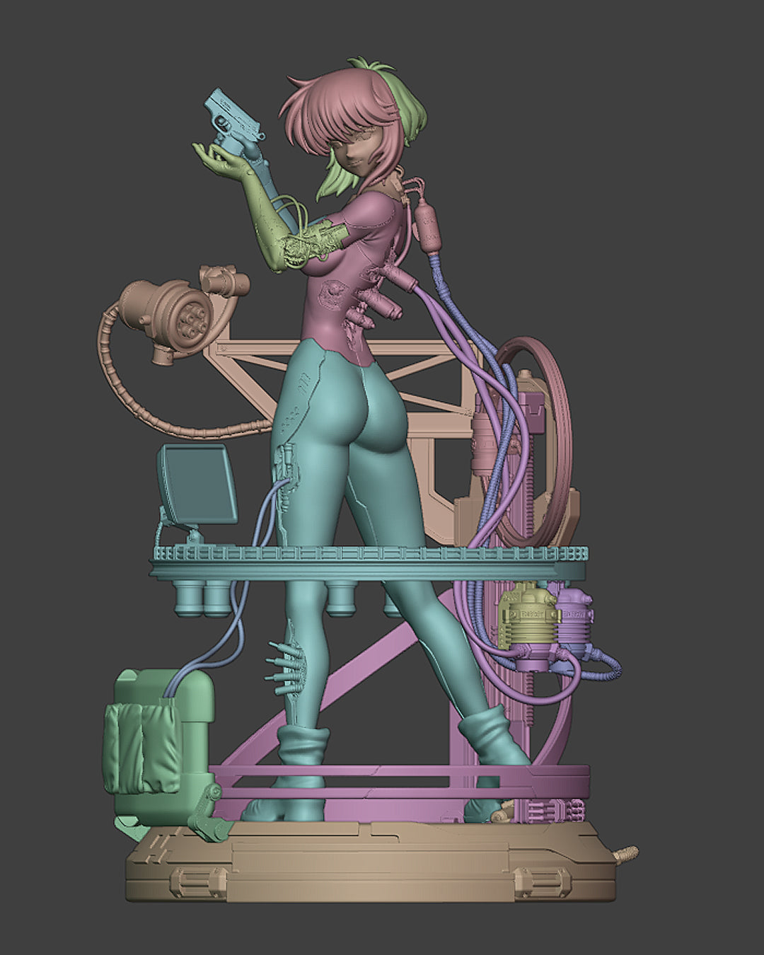 Major Kusanagi Statue