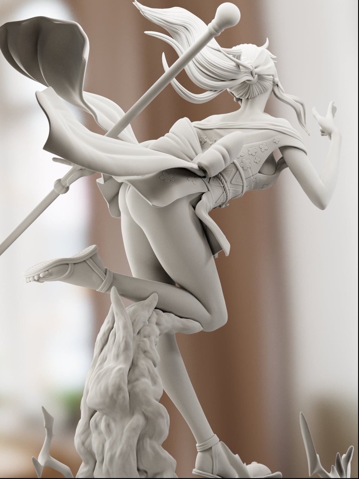 The Cat Burglar | Maximum Detailed 12K 3D printed figure