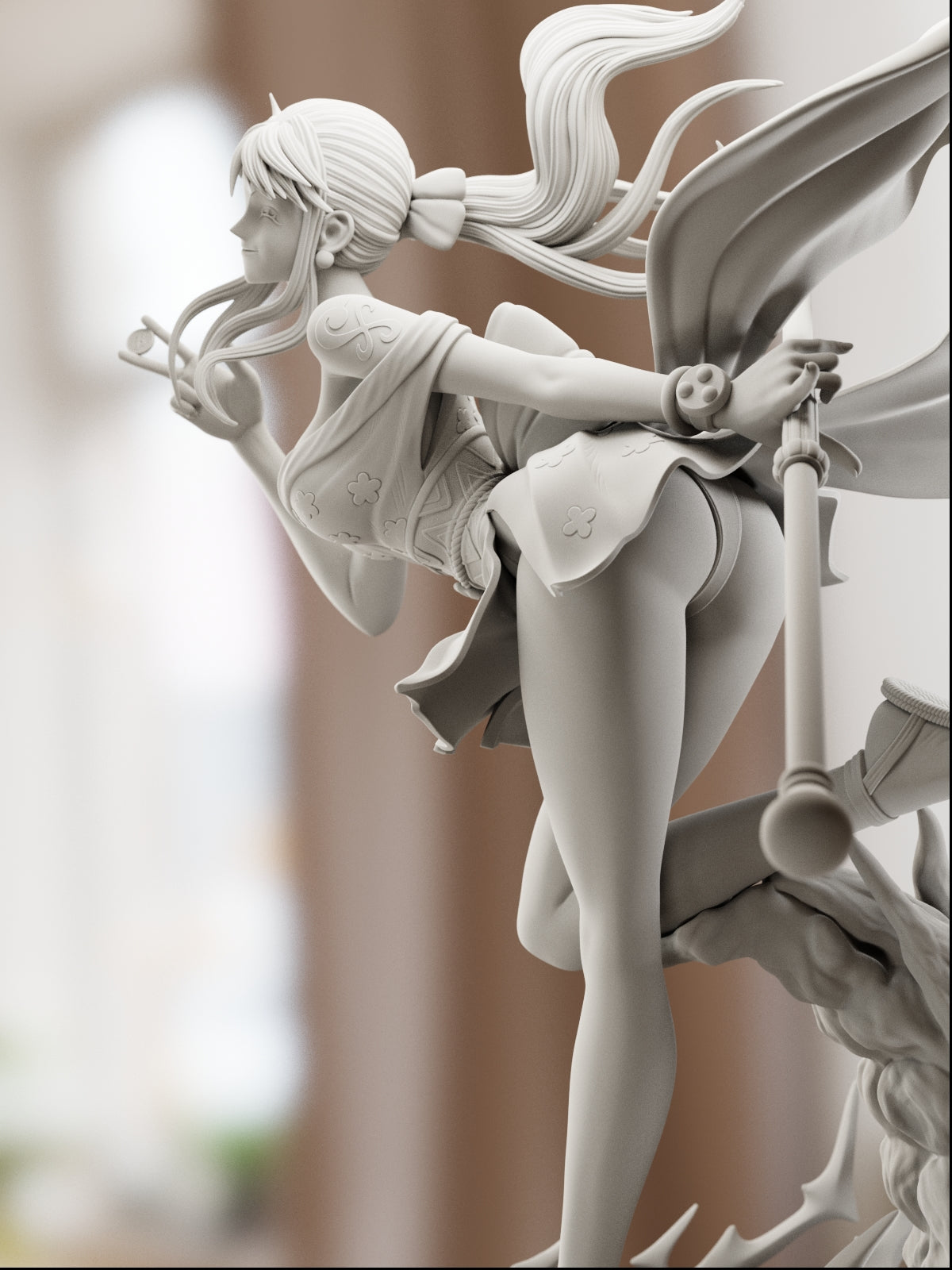 The Cat Burglar | Maximum Detailed 12K 3D printed figure