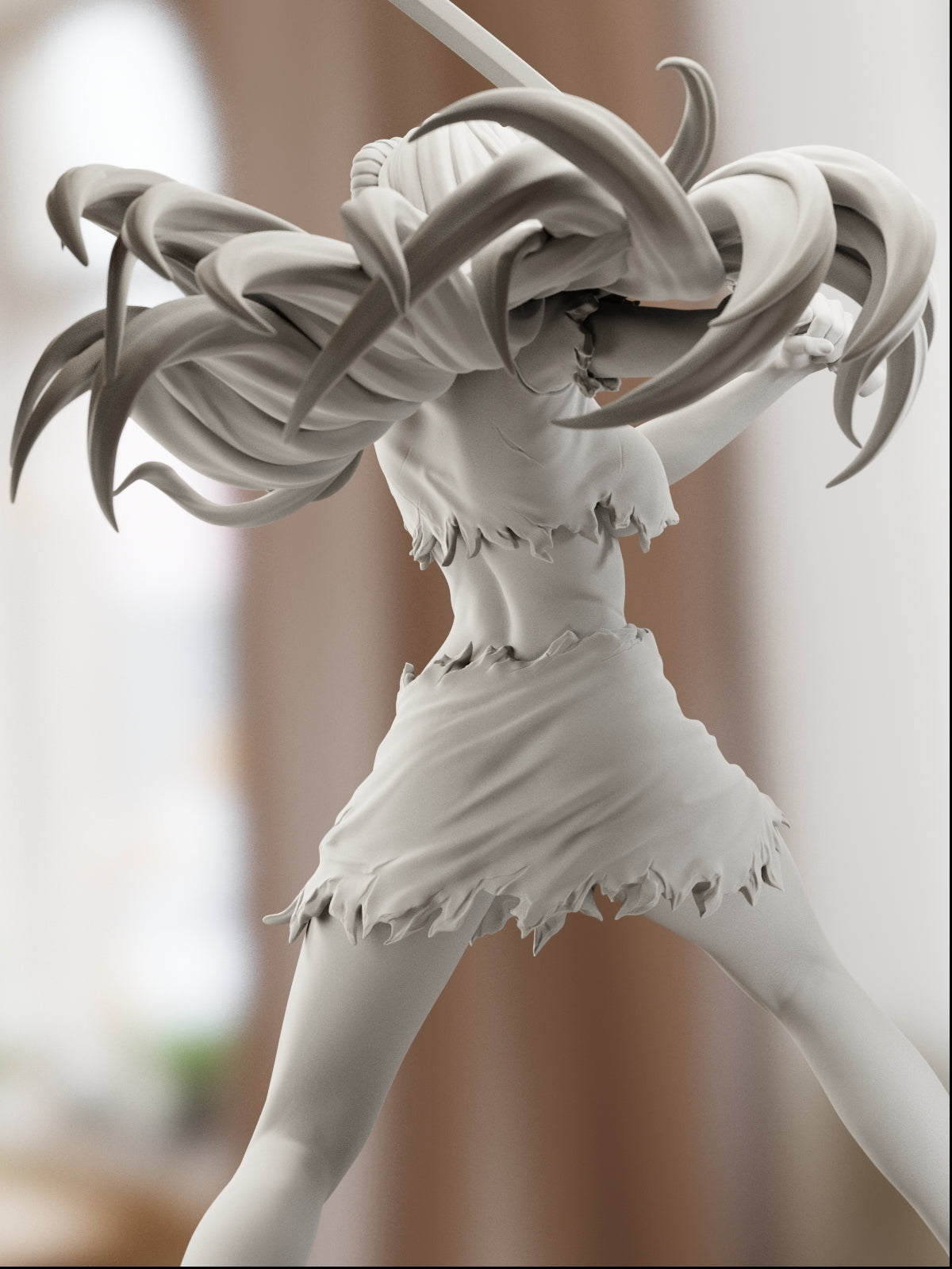 The Gentle Espada | Maximum Detailed 12K 3D printed figure