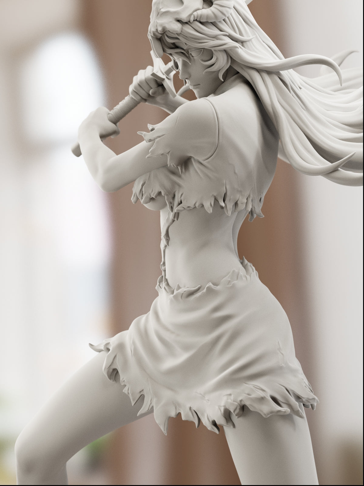 The Gentle Espada | Maximum Detailed 12K 3D printed figure