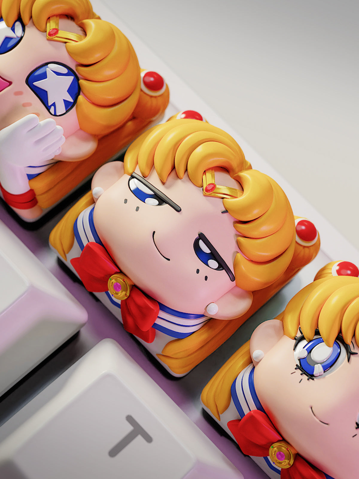 Moon Princess Keycap | Maximum Detailed 12K 3D printed keycap