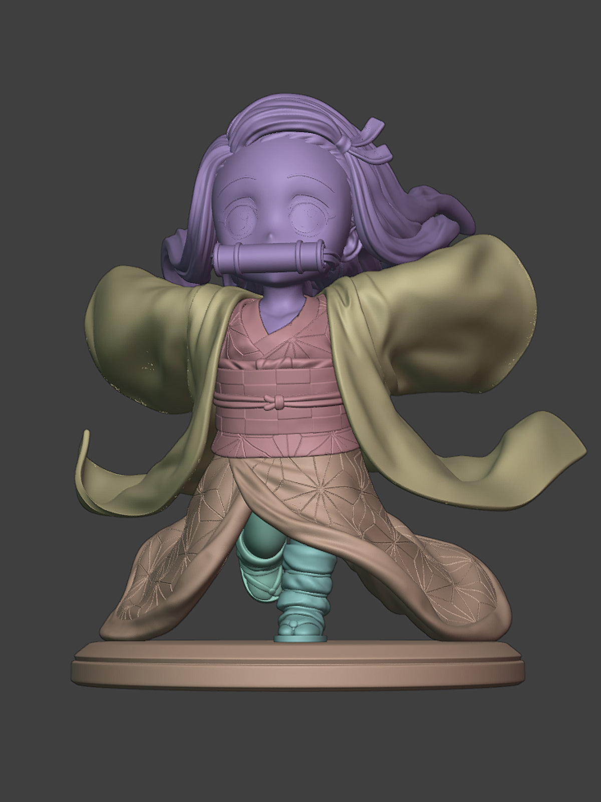 The Tiny Demon | Maximum Detailed 12K 3D printed figure