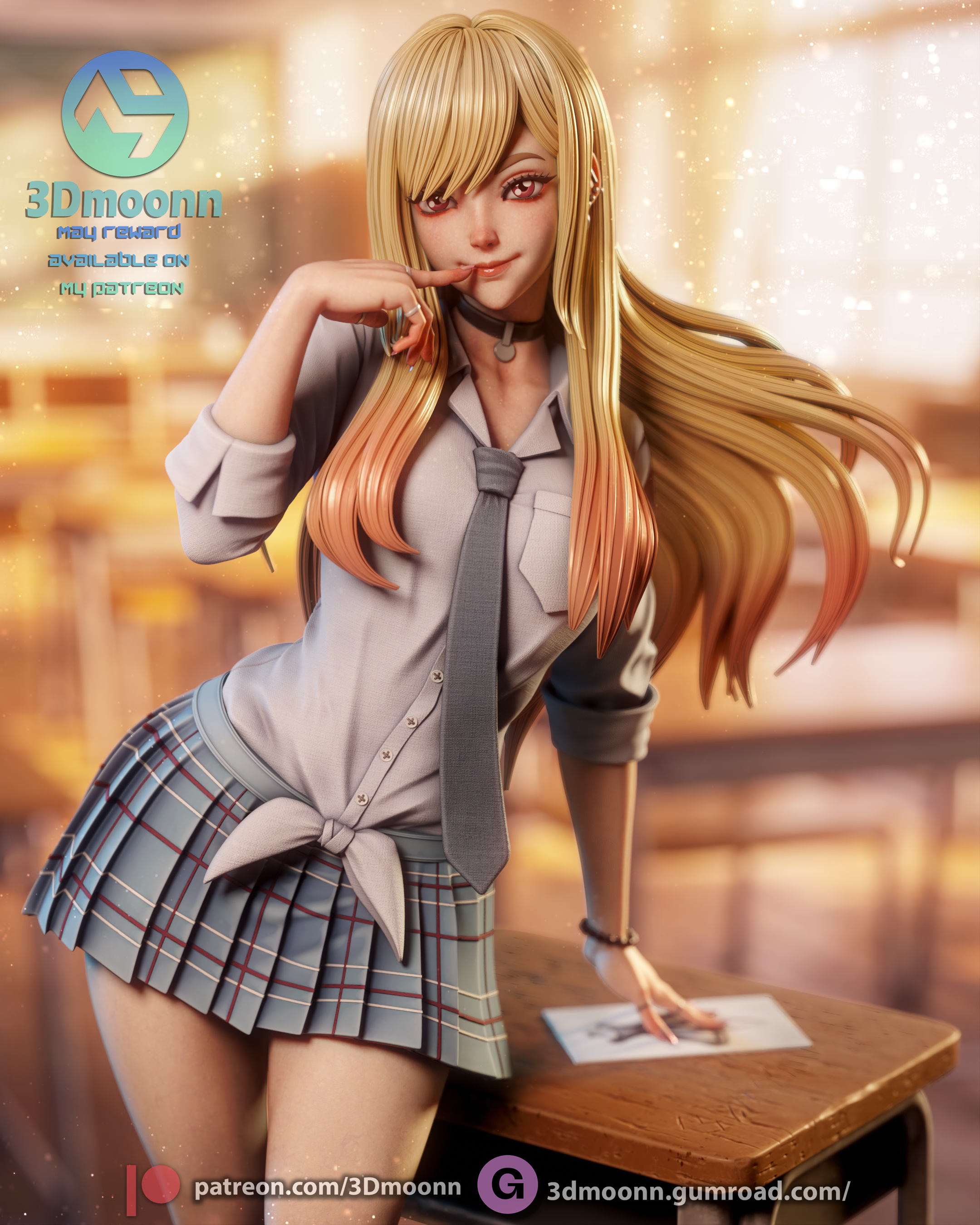 The Cosplay Queen Statue