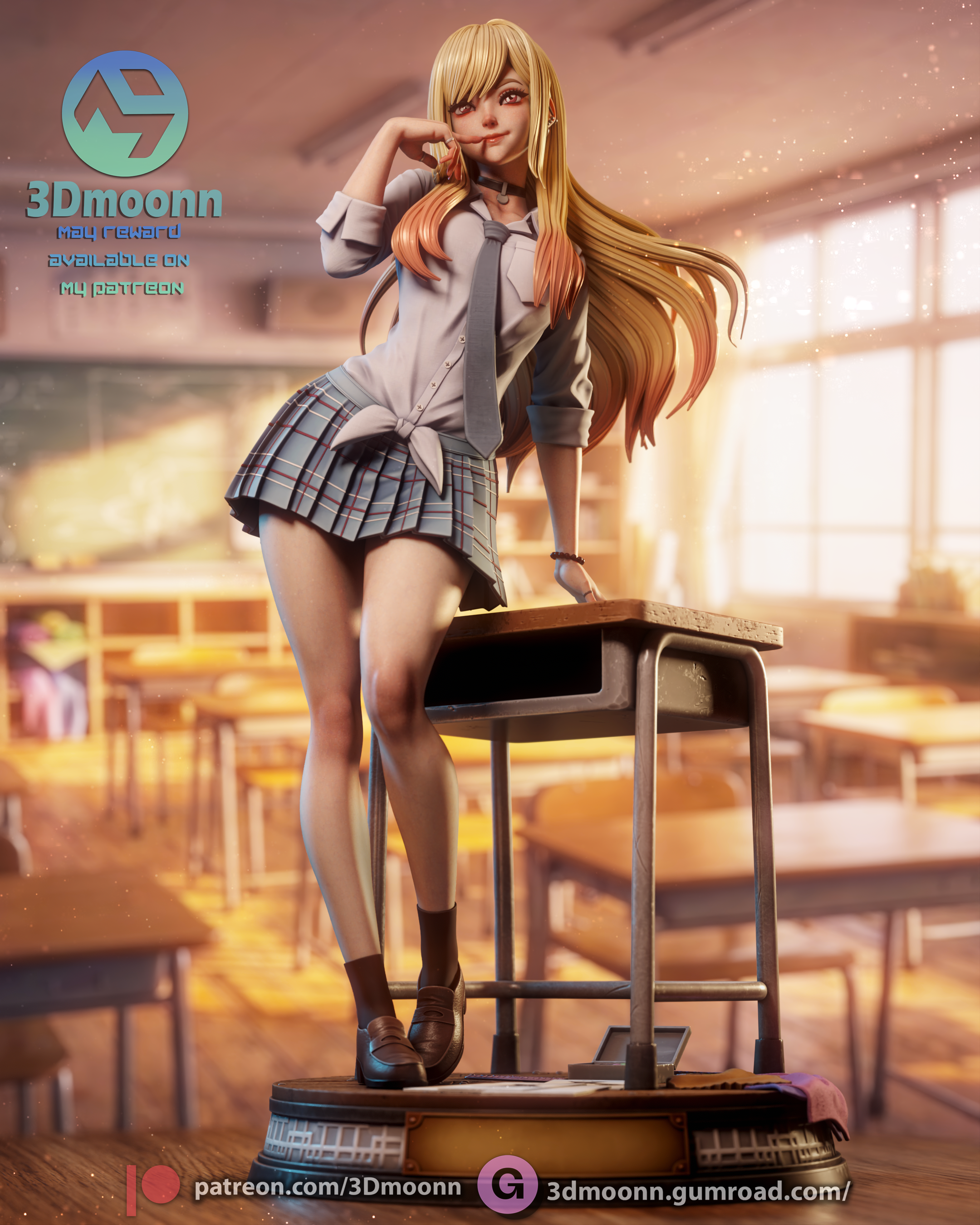 The Cosplay Queen Statue