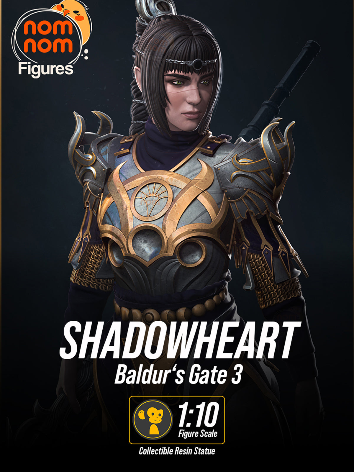 Shadowheart - Baldur's Gate 3 | Maximum Detailed 12K 3D printed figure