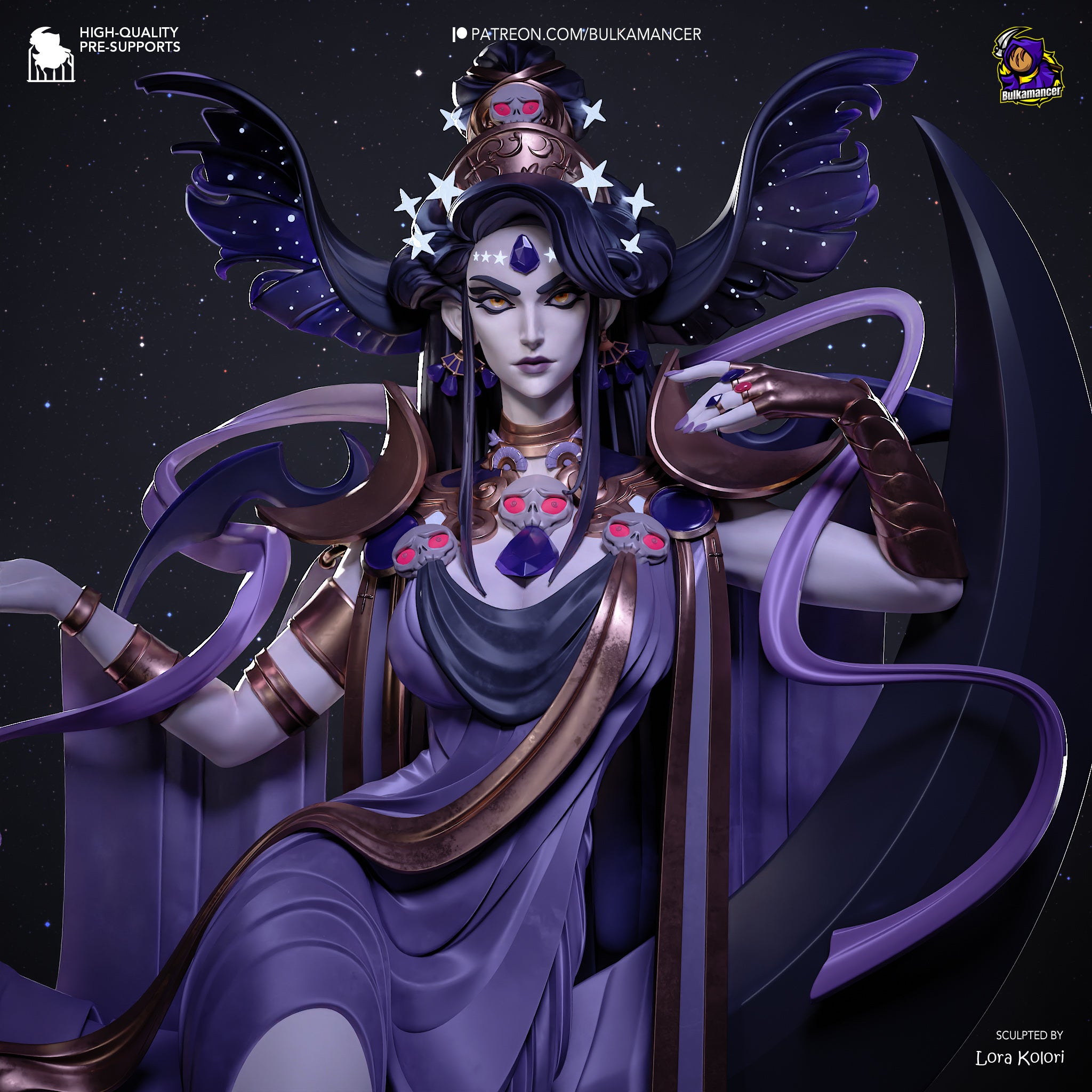 Mother Night | Maximum Detailed 12K 3D printed figure