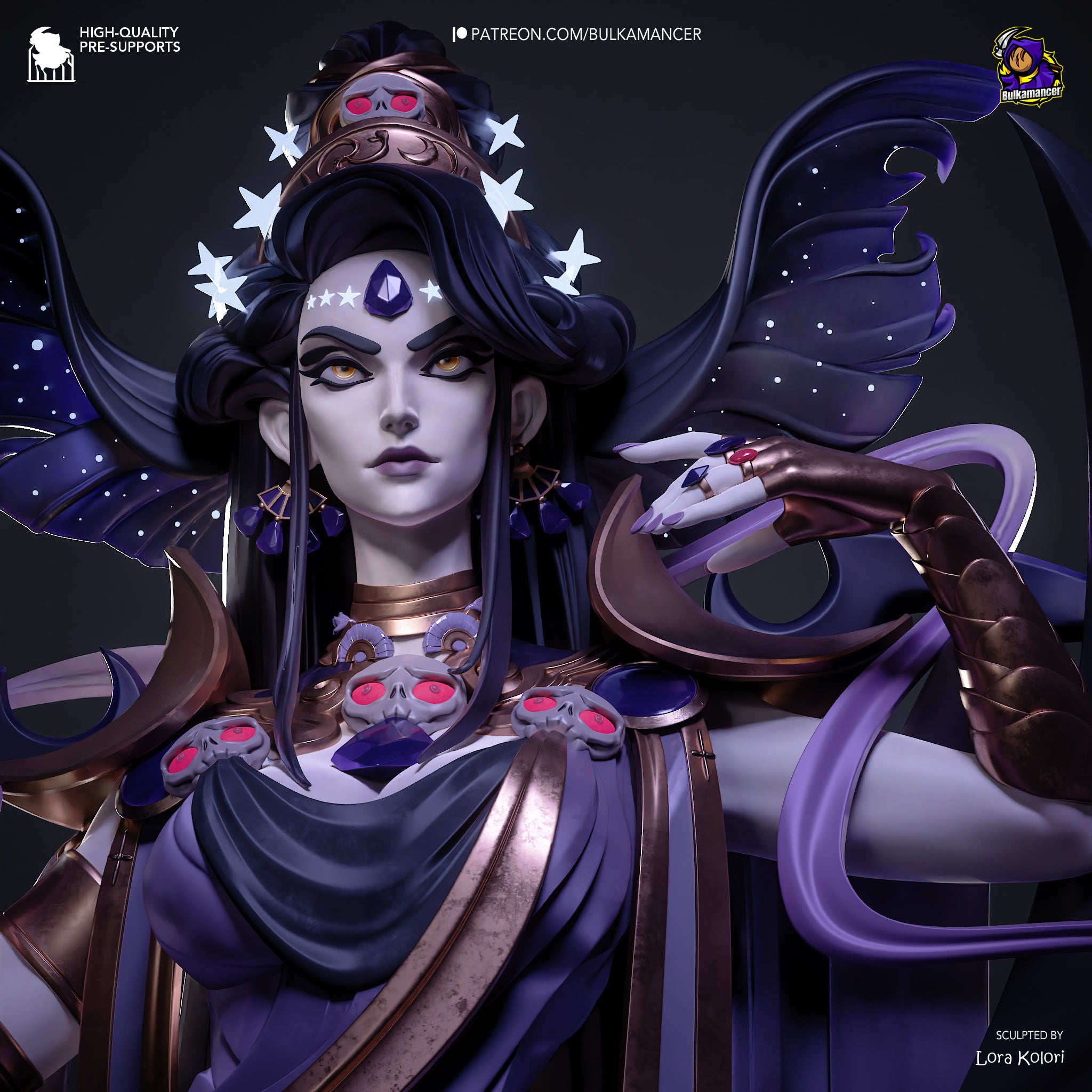 Mother Night | Maximum Detailed 12K 3D printed figure