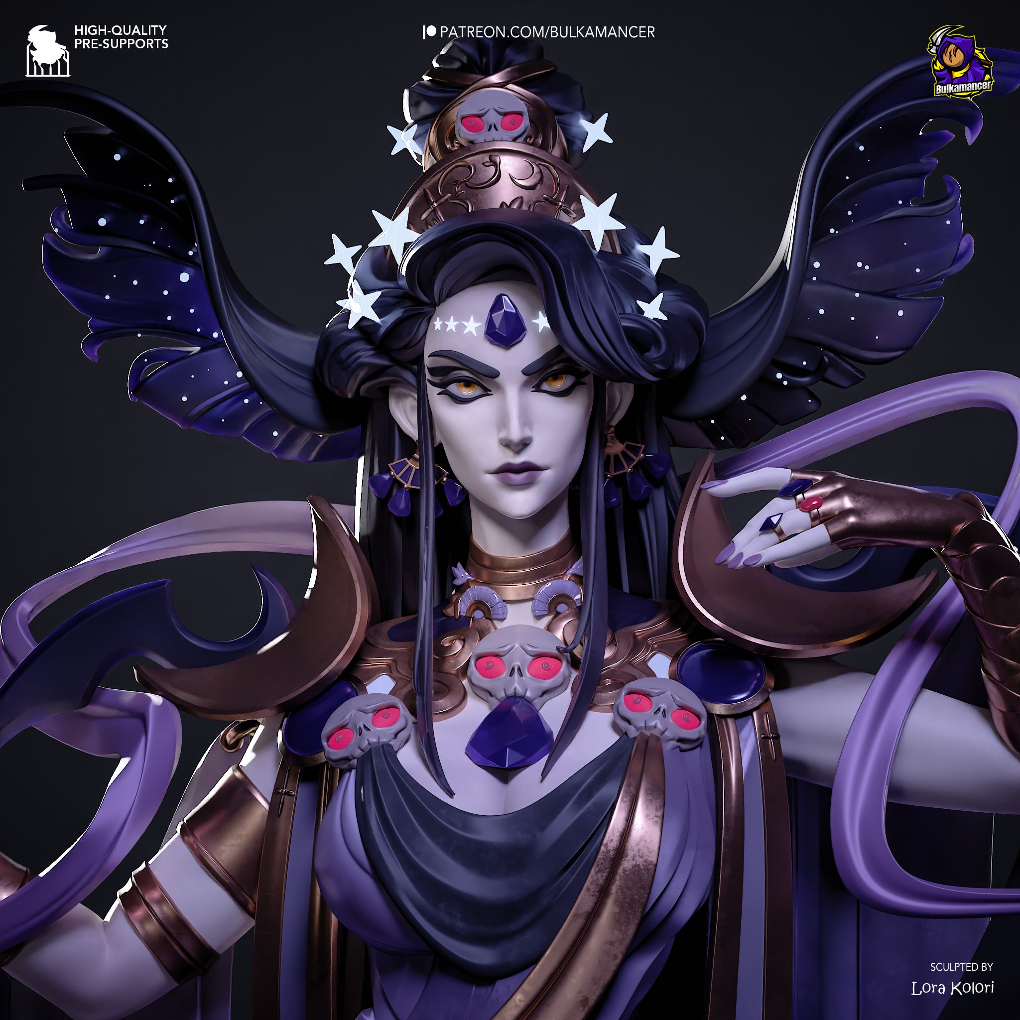 Mother Night | Maximum Detailed 12K 3D printed figure