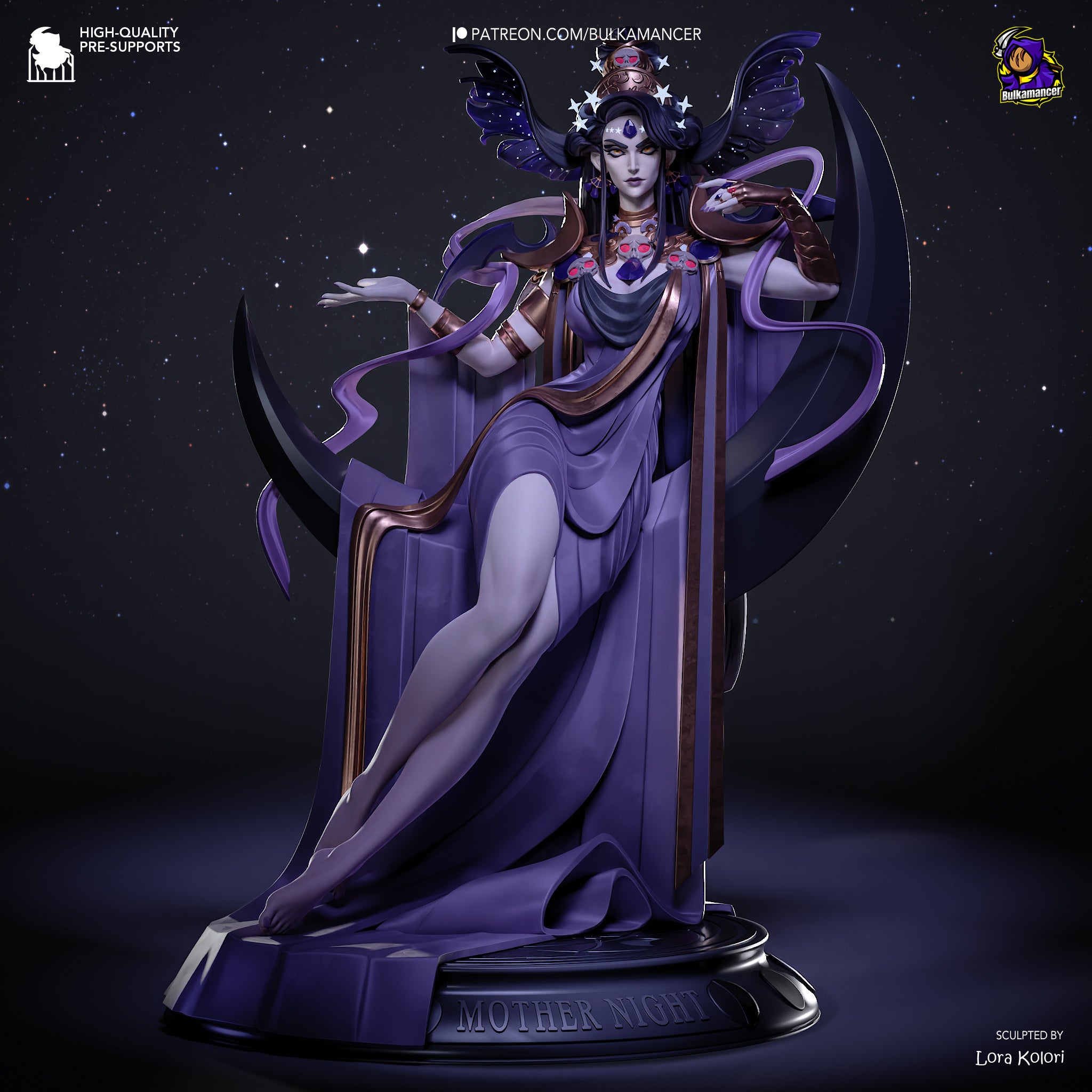 Mother Night | Maximum Detailed 12K 3D printed figure
