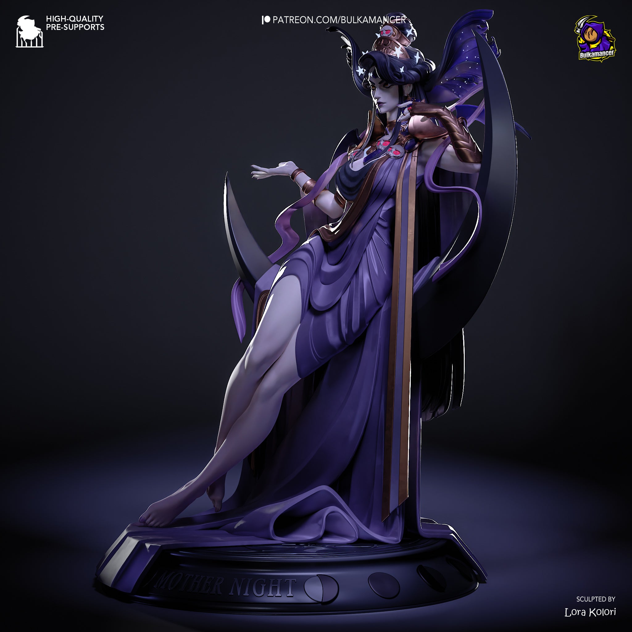 Mother Night | Maximum Detailed 12K 3D printed figure
