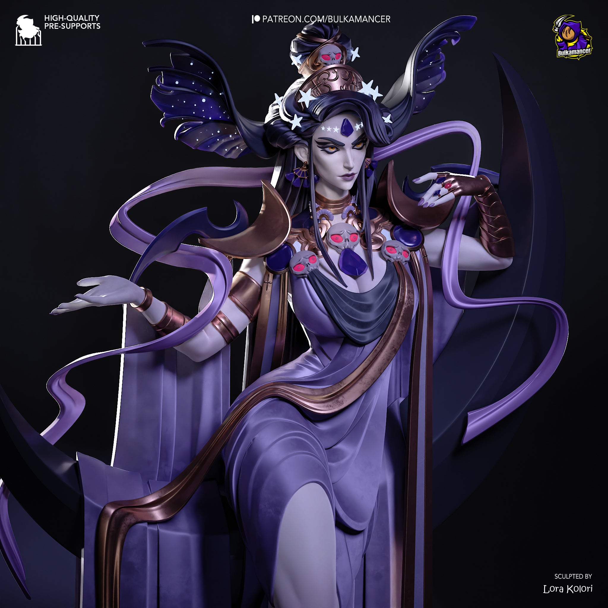 Mother Night | Maximum Detailed 12K 3D printed figure