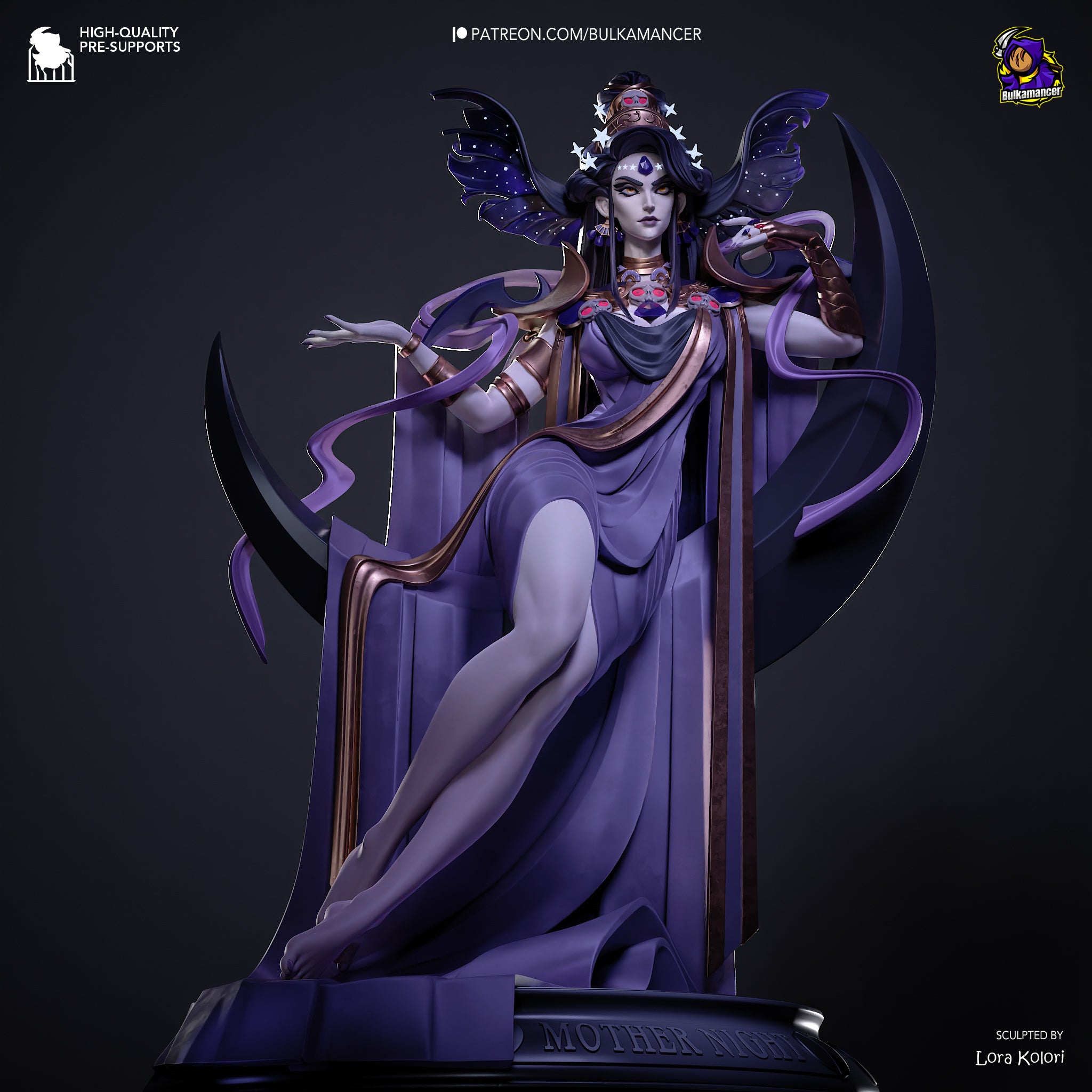 Mother Night | Maximum Detailed 12K 3D printed figure