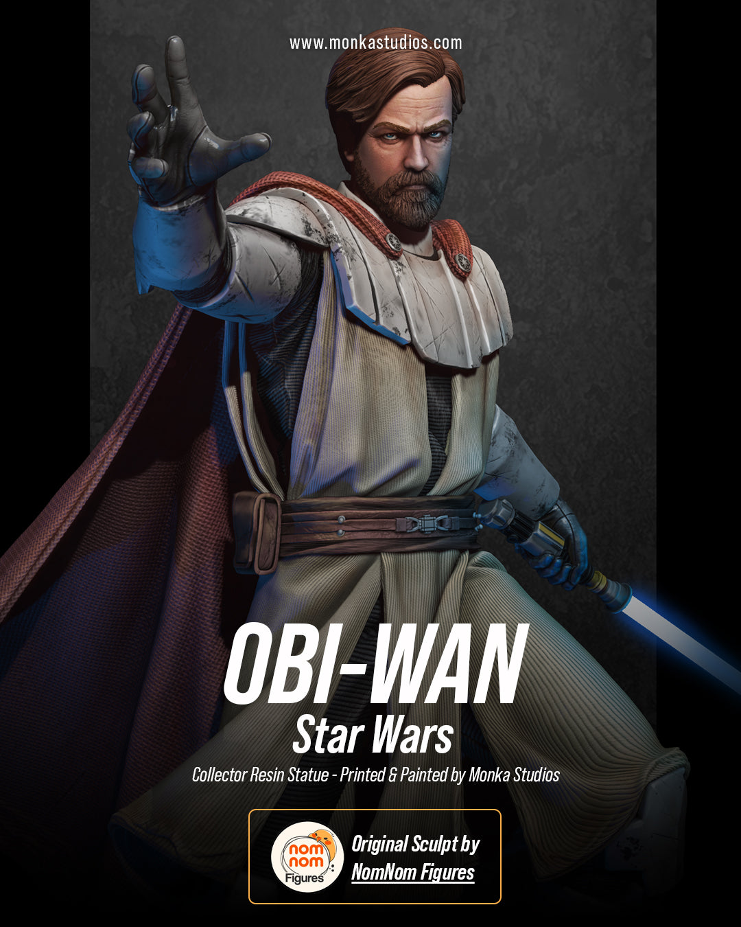 Noble Jedi Master Statue
