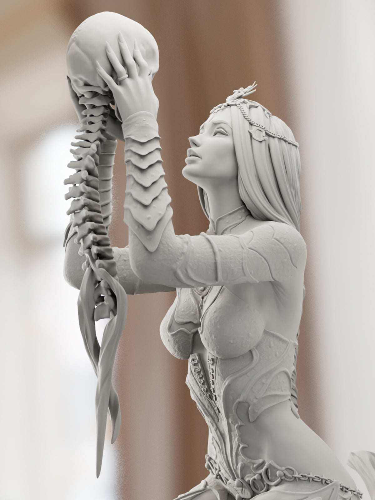 Orin - Baldur's Gate 3 | Maximum Detailed 12K 3D printed figure